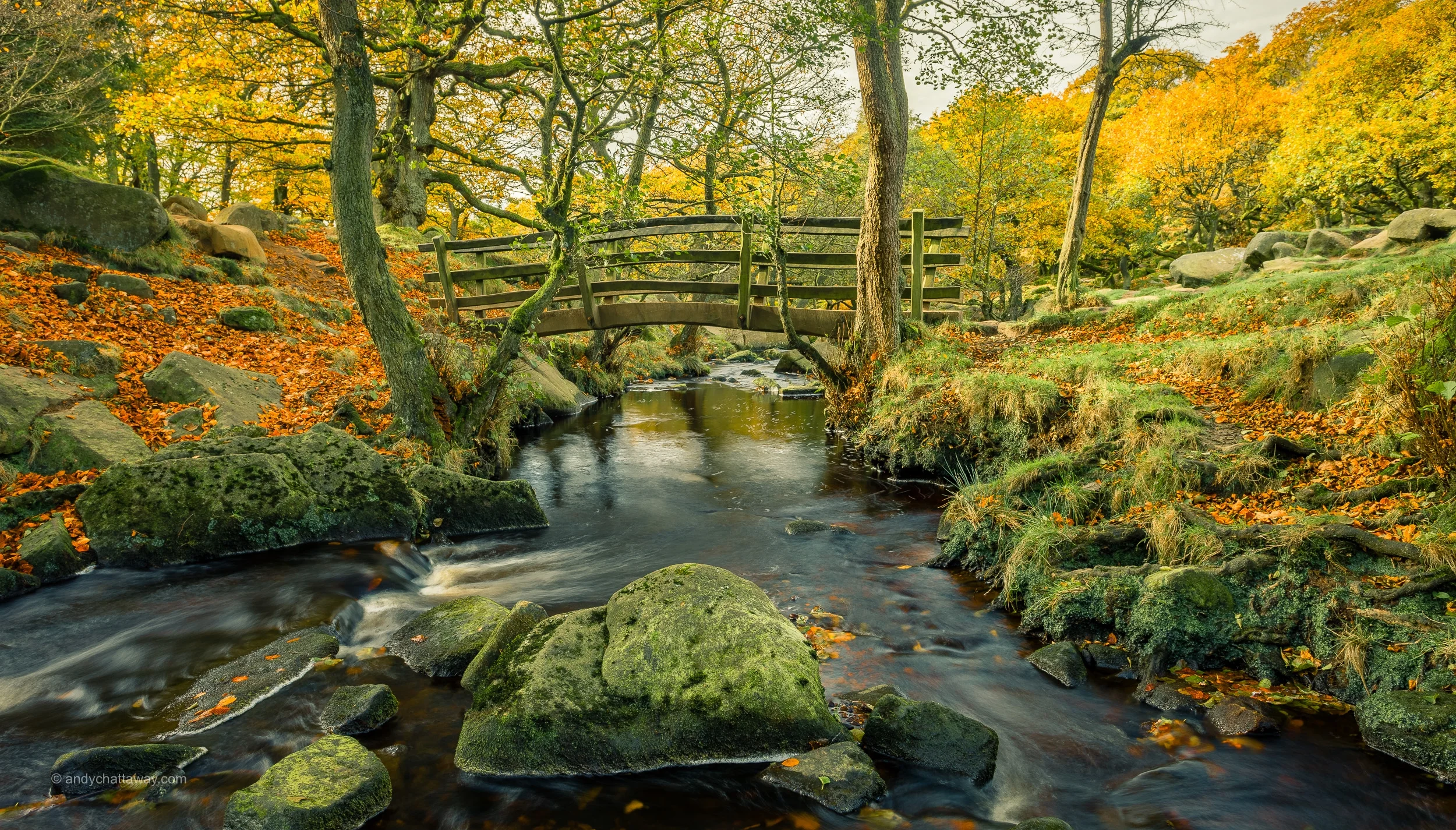 Padley Gorge Bridge
