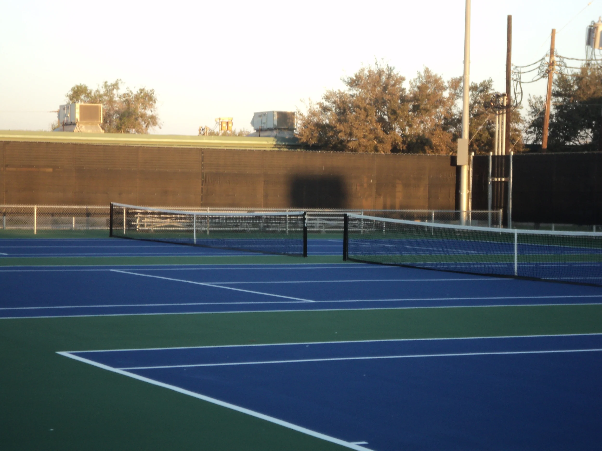 Bishop High School Tennis Courts, Restrooms & Concession Building