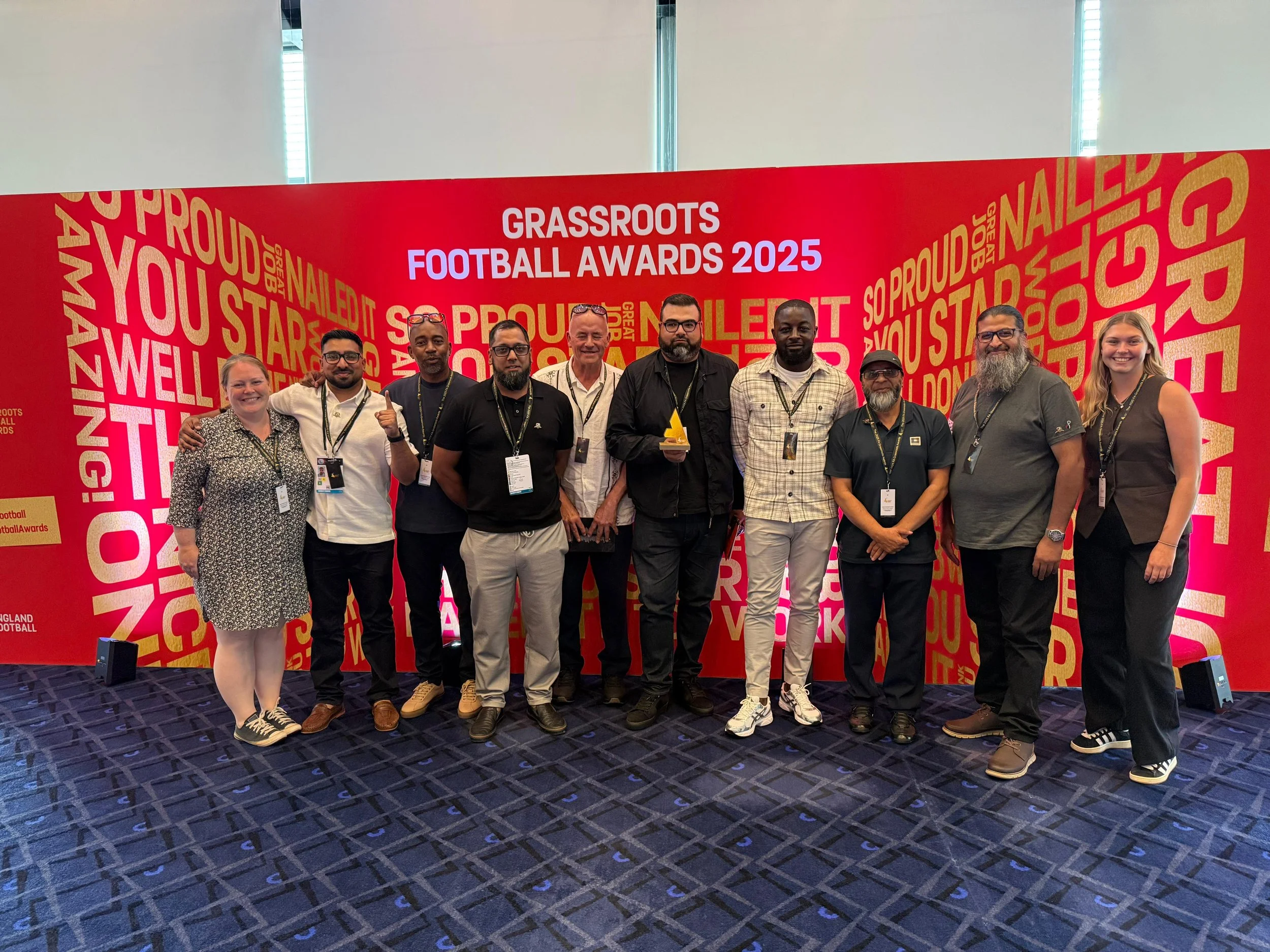 Leicester Nirvana FC Named Club of the Year National Winners
