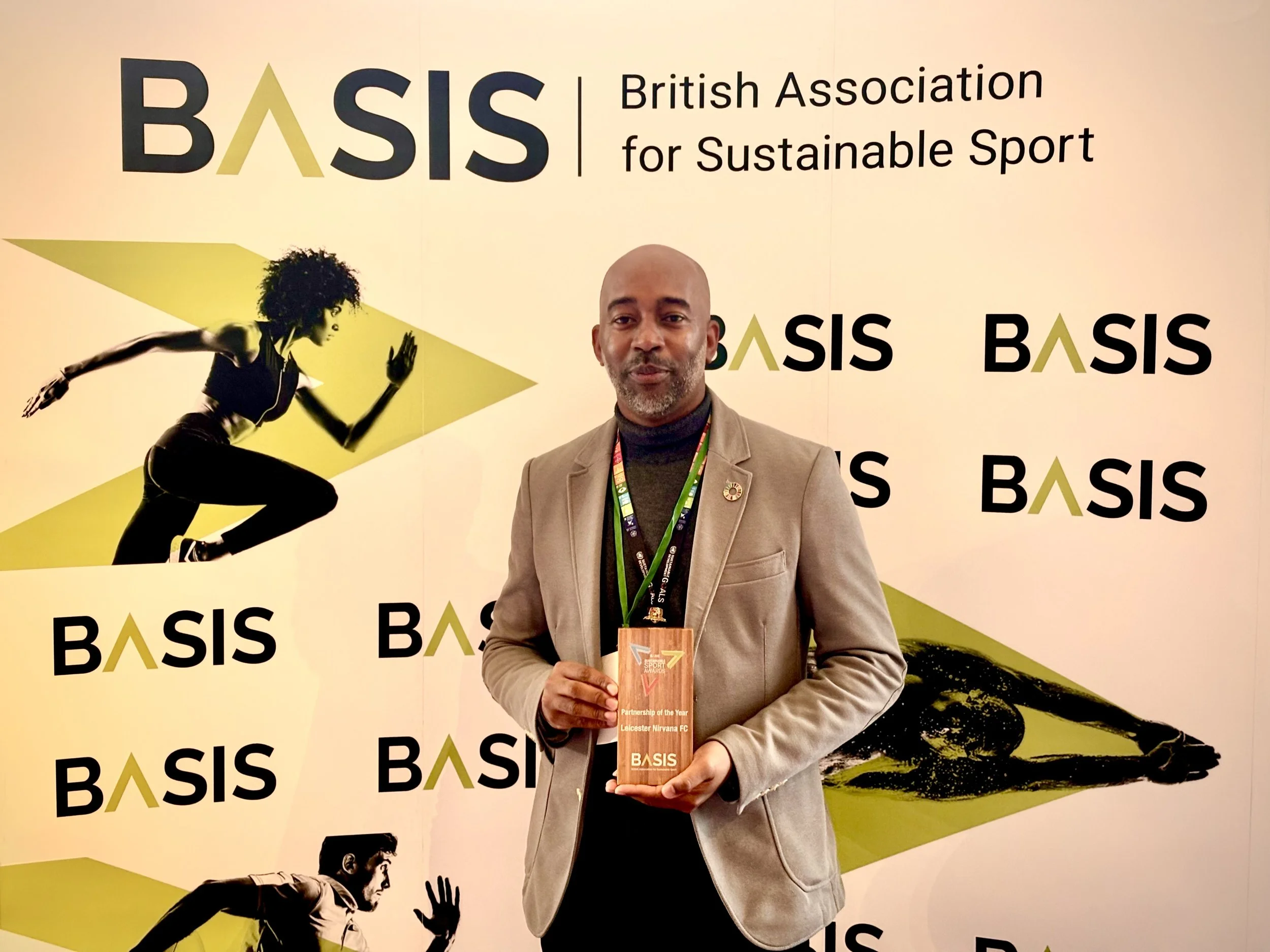 Leicester Nirvana FC Wins National Sustainability Award for Partnership of the Year