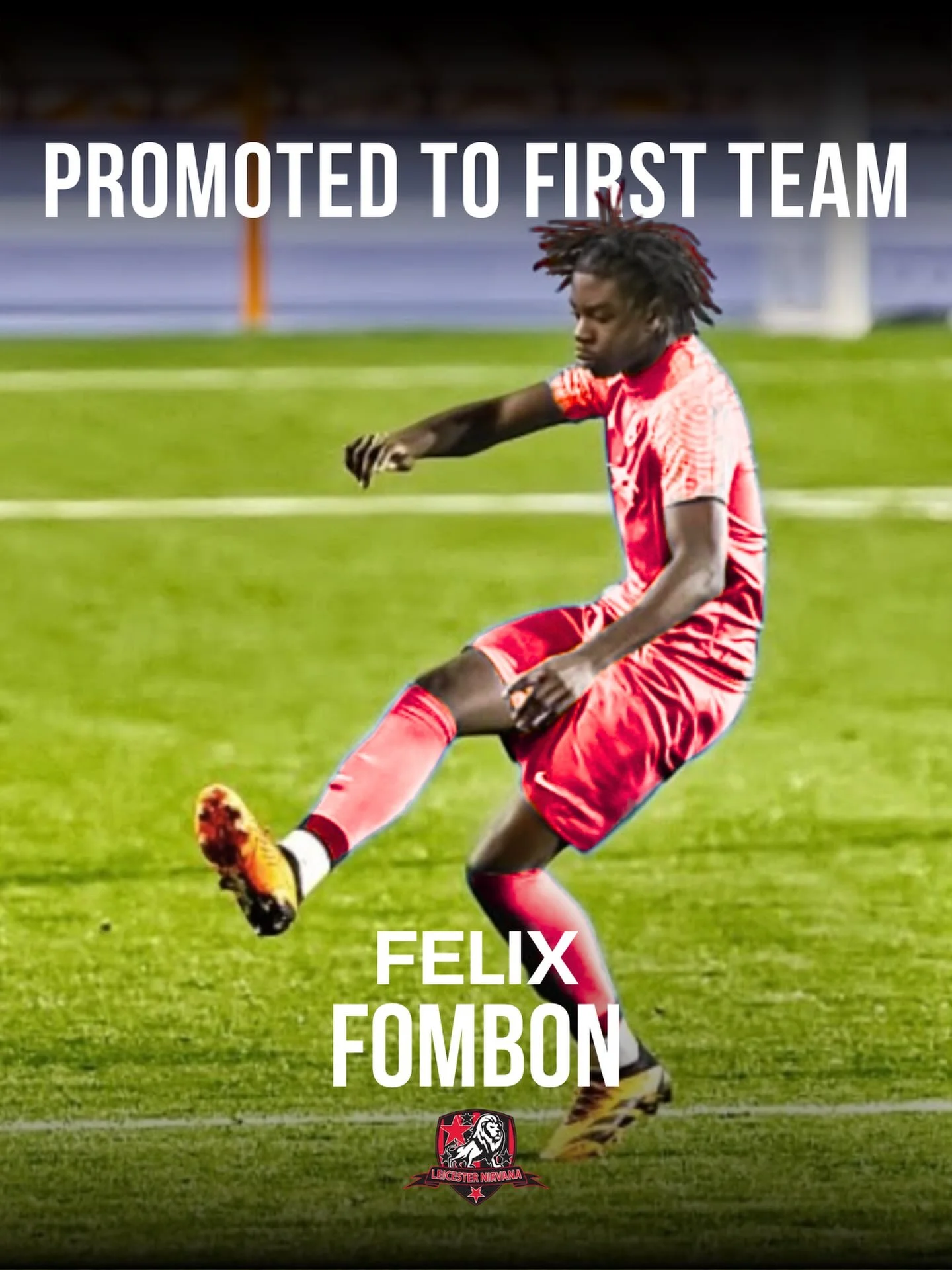 𝗣𝗥𝗢𝗠𝗢𝗧𝗘𝗗. ⬆️

A proud moment for the club as Felix earns his promotion from our U18s to the Leicester Nirvana first team. ❤️🖤

Congratulations, Felix&mdash;we&rsquo;re excited to see your journey continue.

#LeicesterNirvana
