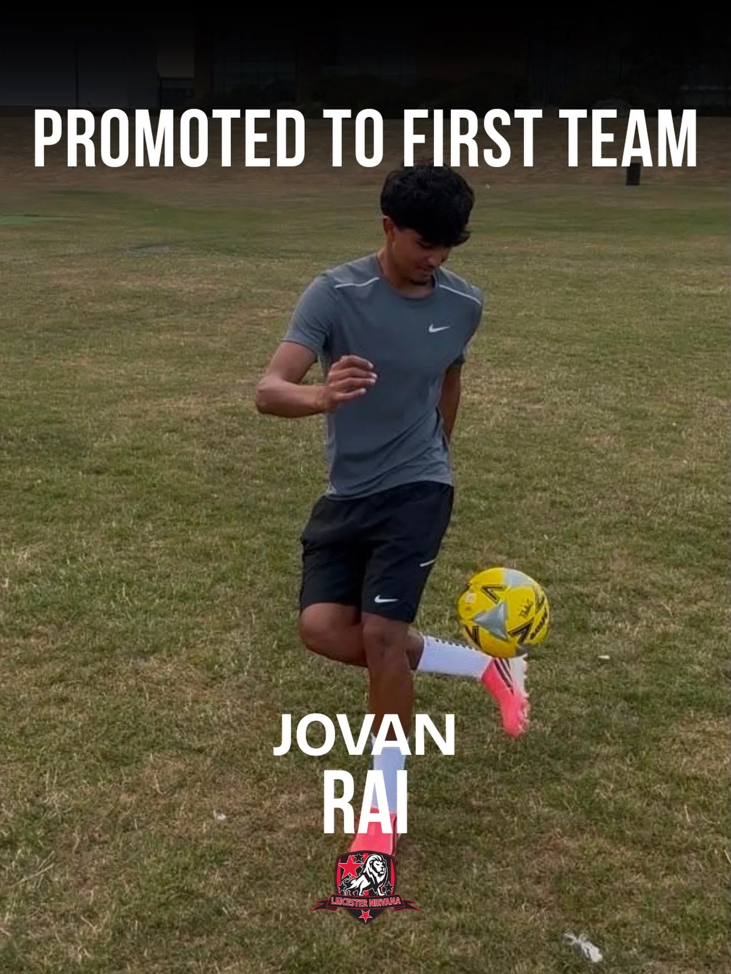 𝗣𝗥𝗢𝗠𝗢𝗧𝗘𝗗. ⬆️

Jovan Rai has been promoted from our U18s to the Leicester Nirvana first team. ❤️🖤

The next step in his journey starts now. 👊

#LeicesterNirvana #Academy #FirstTeam #UTN