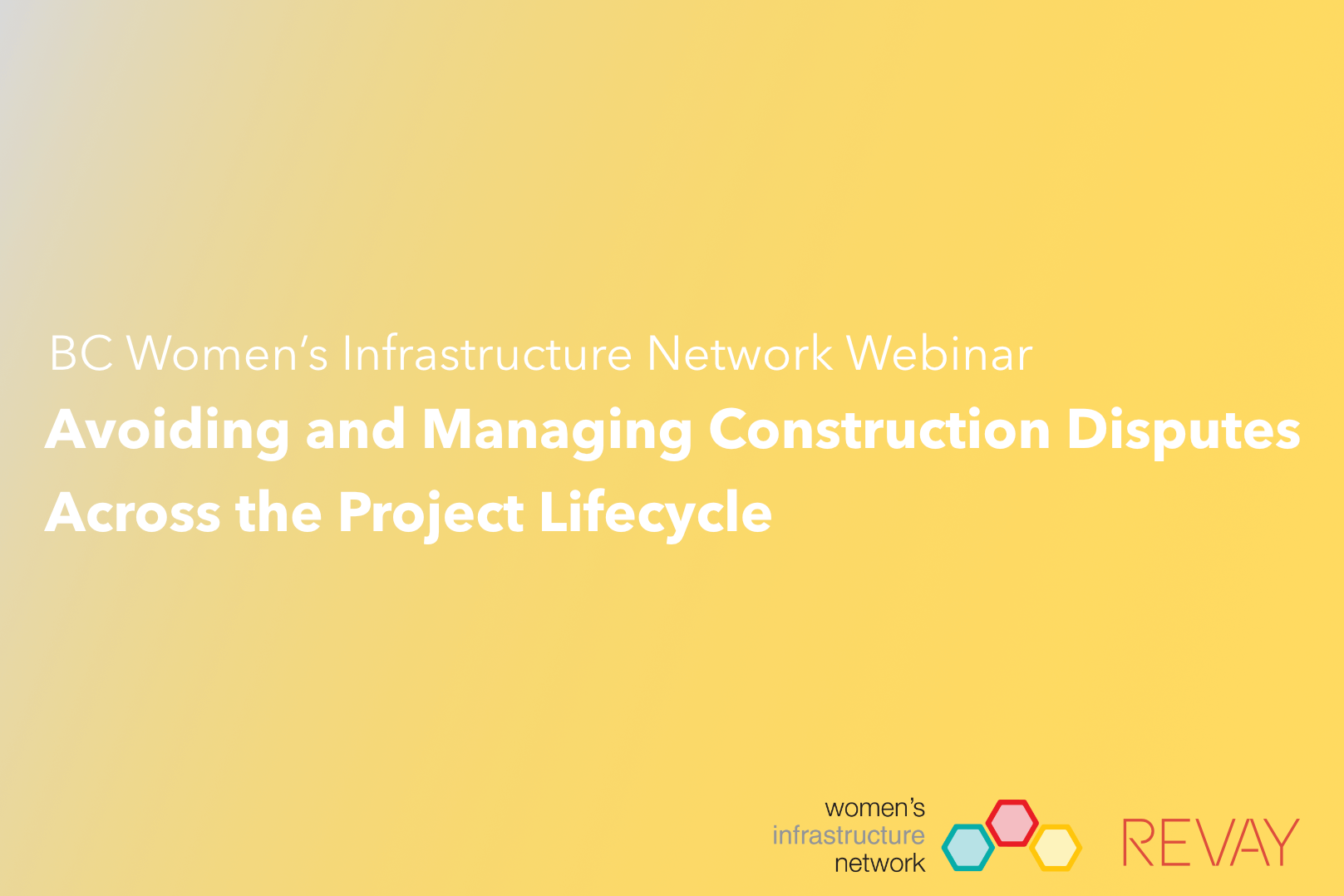 Webinar: Avoiding and Managing Construction Disputes