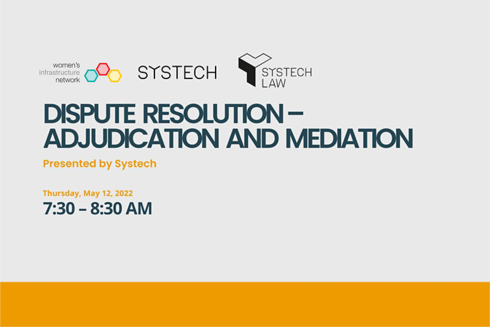Dispute Resolution—Adjudication and Mediation