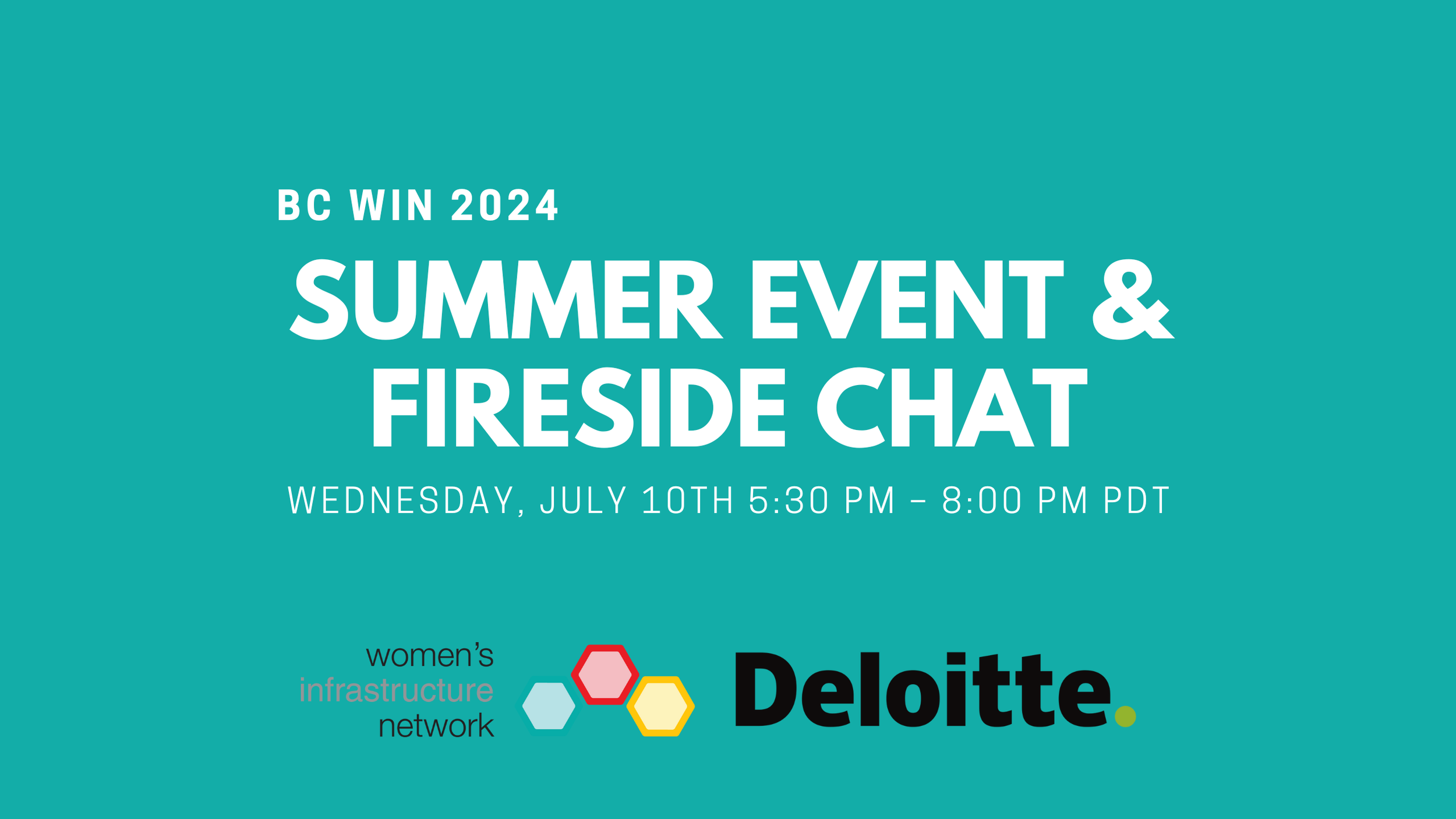 BC WIN Summer Event & Fireside Chat