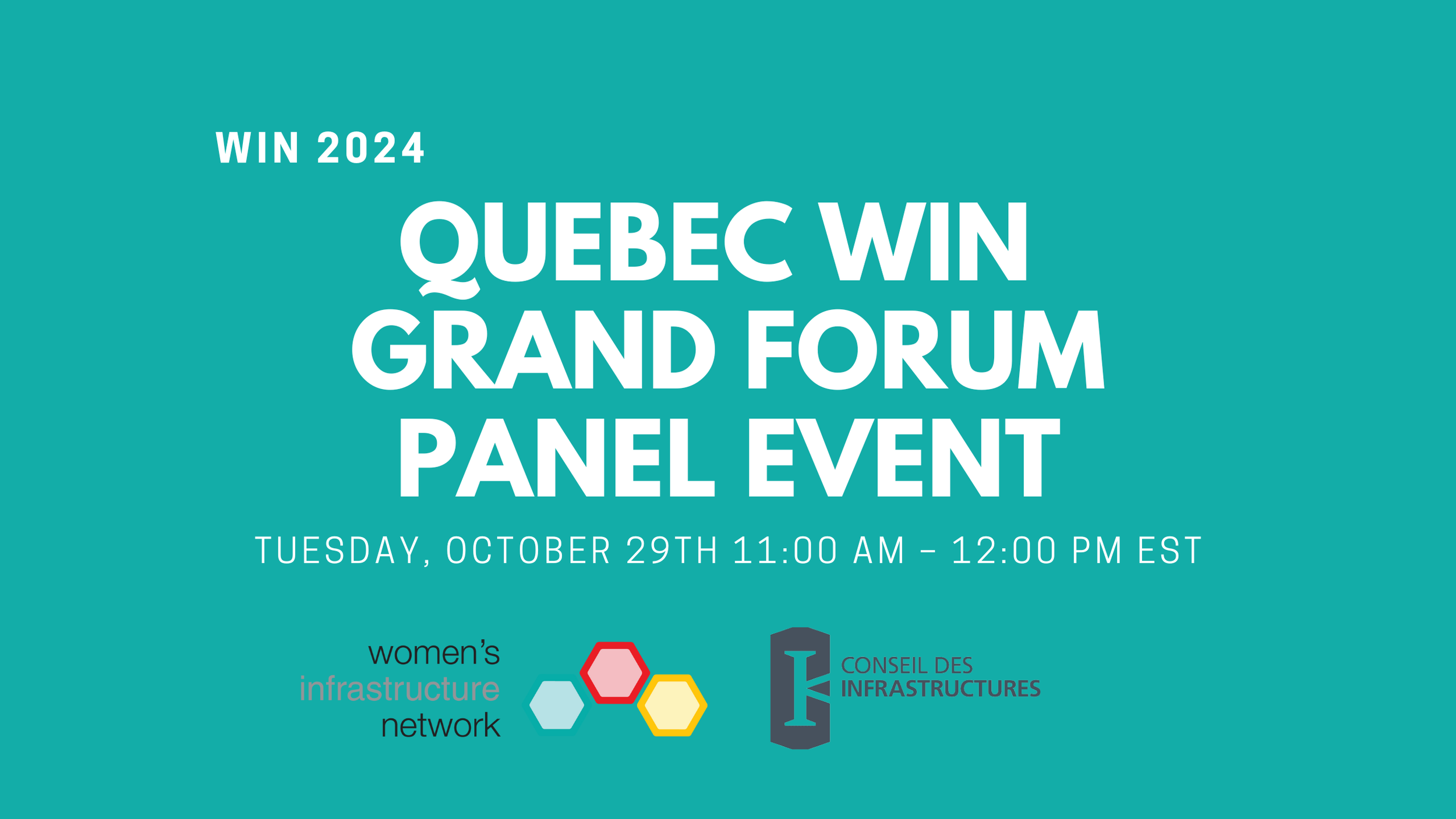 Quebec WIN Grand Forum Panel Event