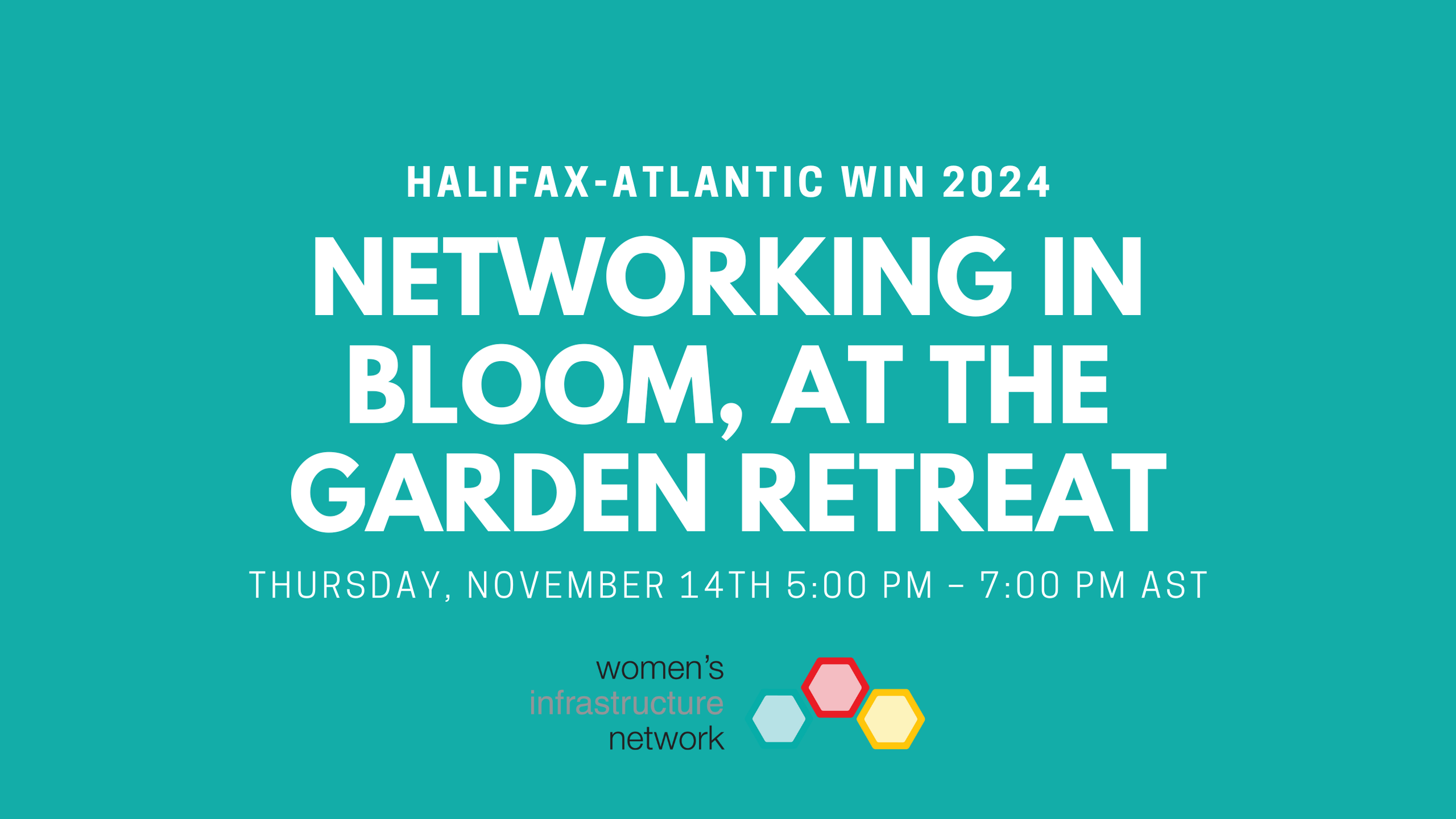 Halifax-Atlantic WIN Networking in Bloom, at The Garden Retreat
