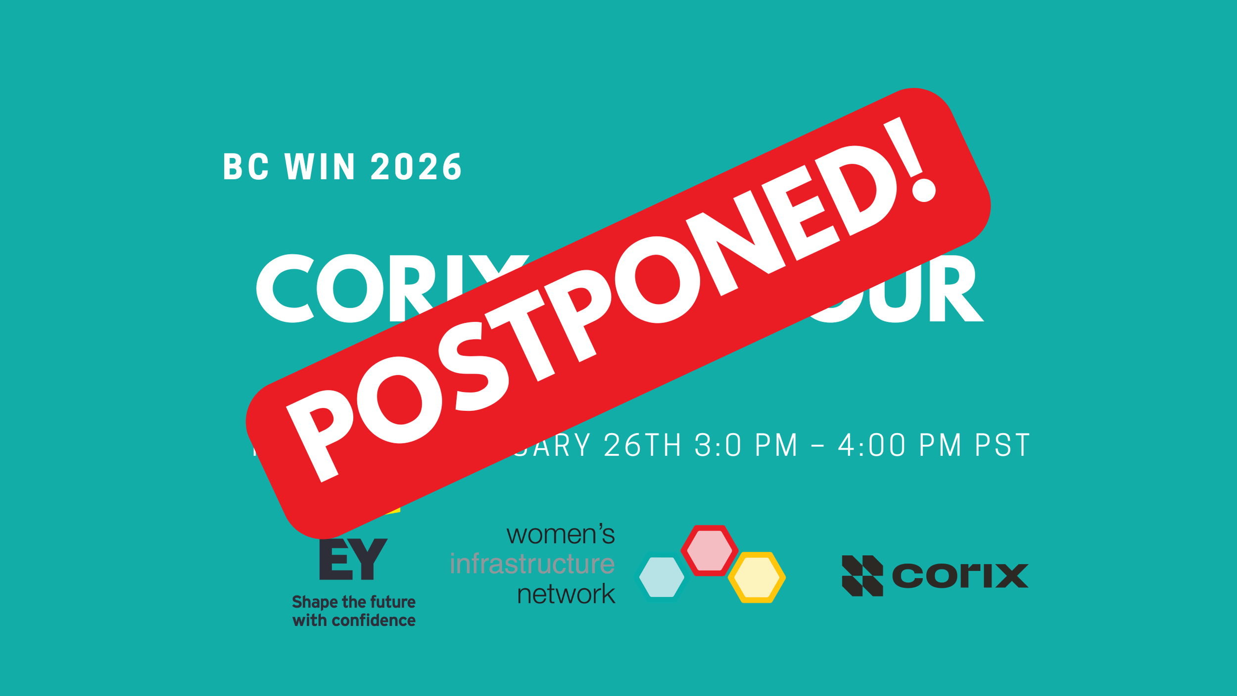 BC WIN Corix Site Tour (Postponed!)