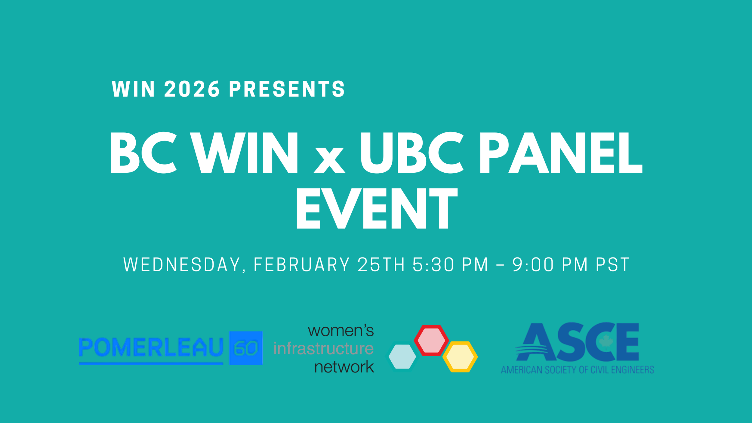 BC WIN x UBC Panel Event
