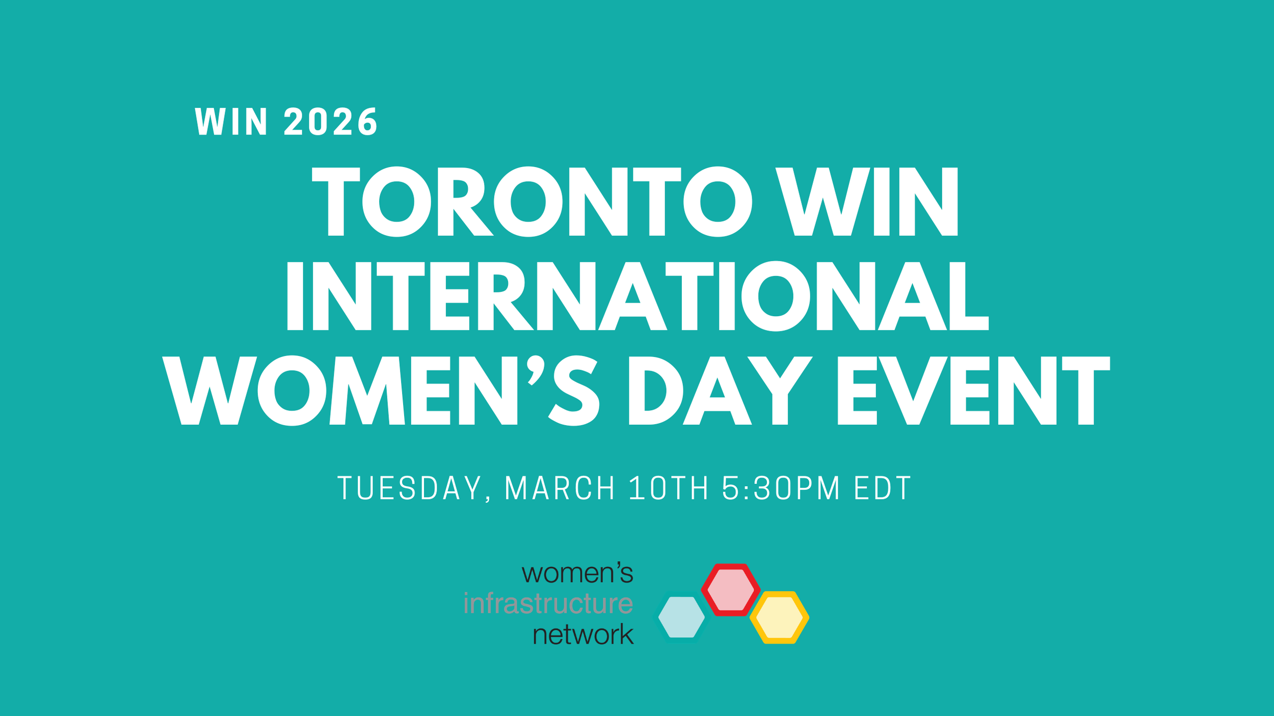 Toronto WIN International Women’s Day Event