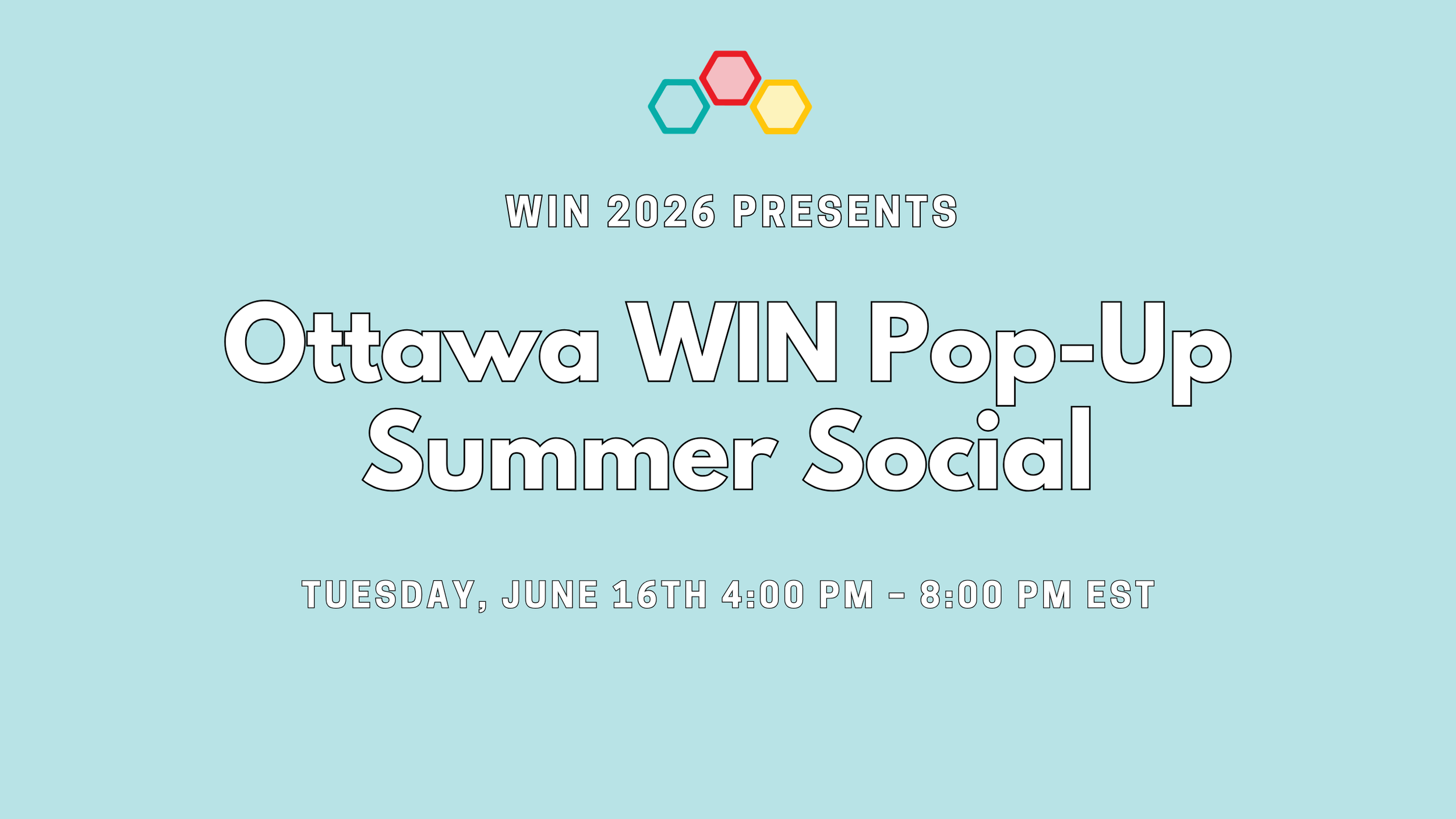Ottawa WIN Pop-Up Summer Social