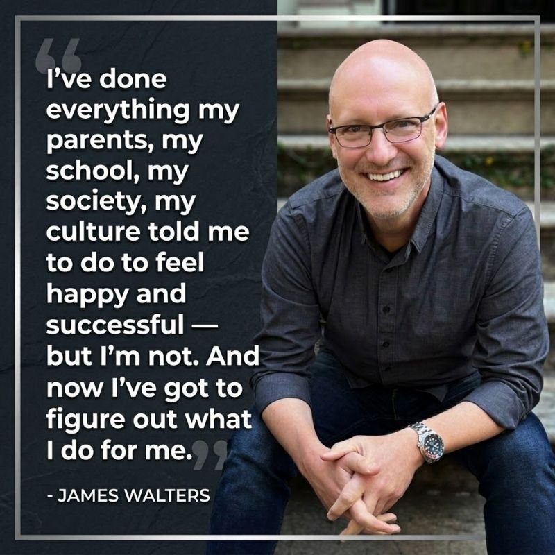 As Heard On: Simply Satisfied:  The Portrait of Self-Discovery with James Walters