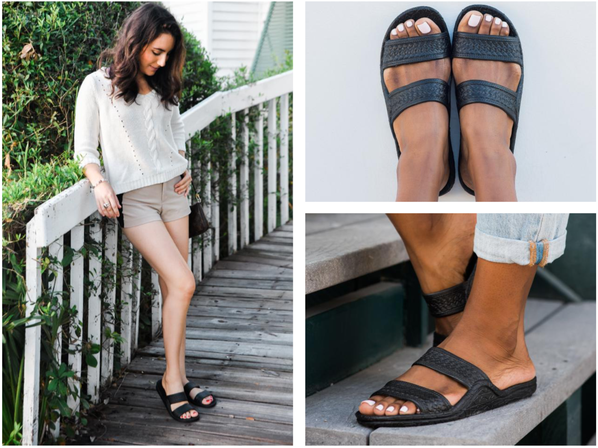 Classic Jandal in Black
