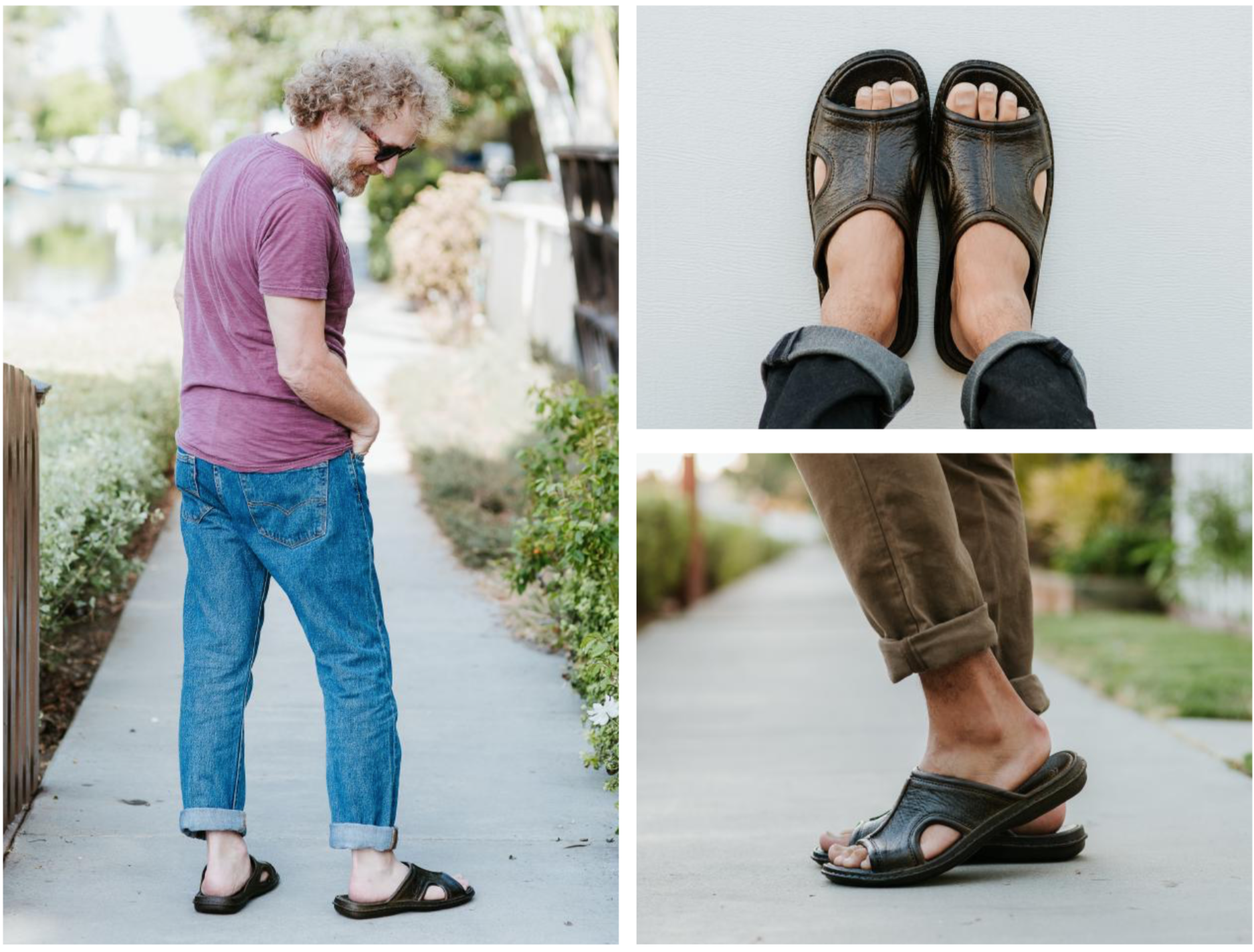 Terra Slide in Dark Brown