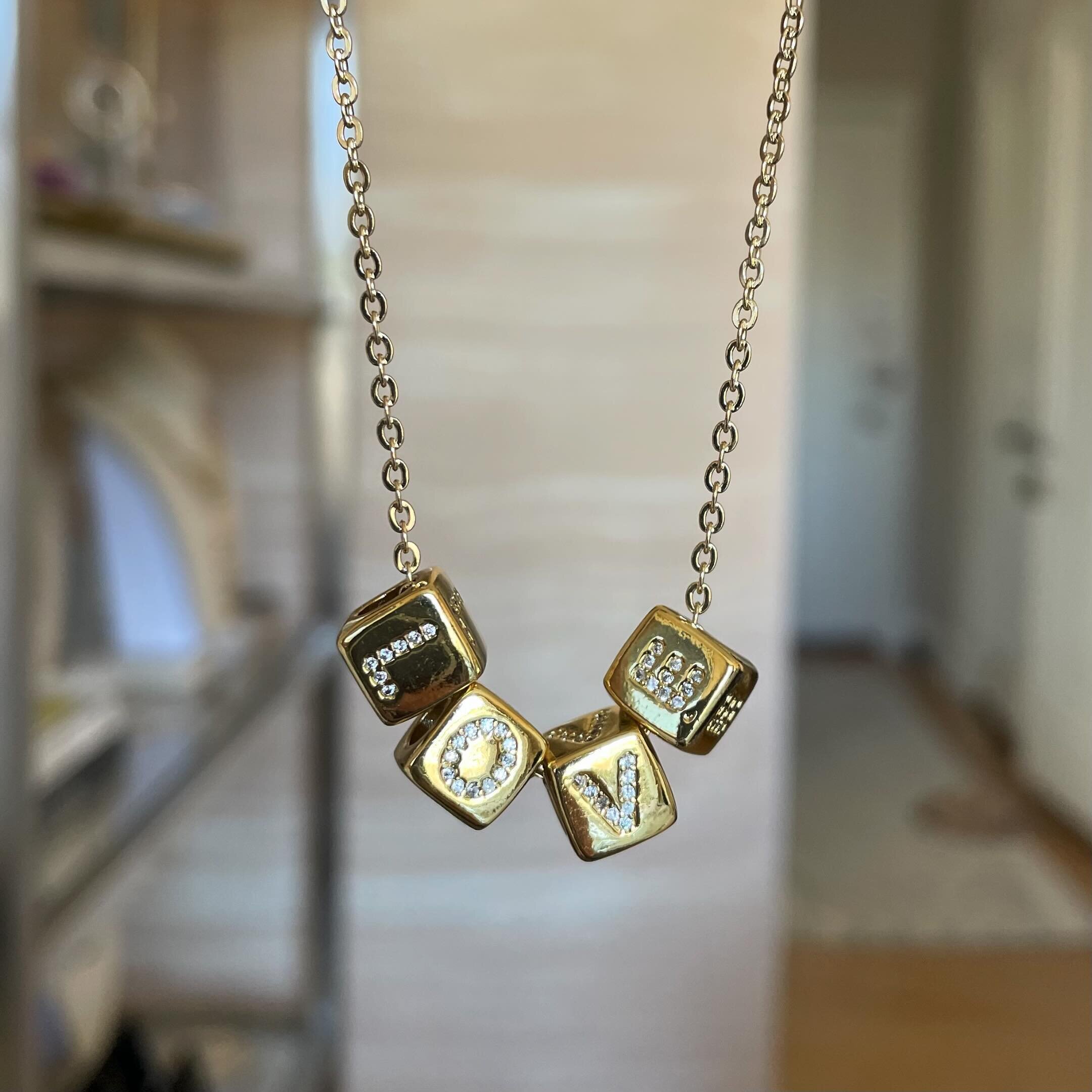 Always adding new pieces - great for gifts too - who doesn&rsquo;t love a gift? #love #lovenecklace #goldjewelry #jewelrydesigner #pavejewelry #sanfrancisco #localdesigner #layeringnecklaces #ootd #charms #jennifertutonjewelry