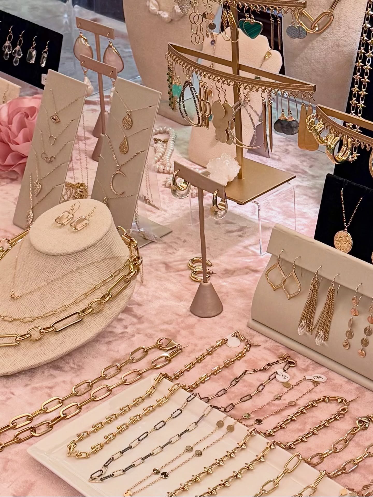 Setting up for a show is its own workout!  Creating a display that is not only pleasing to the eye, but an invitation for customers to hone in on what they like. The delicate balance between way too much selection and not enough. My challenge is rare