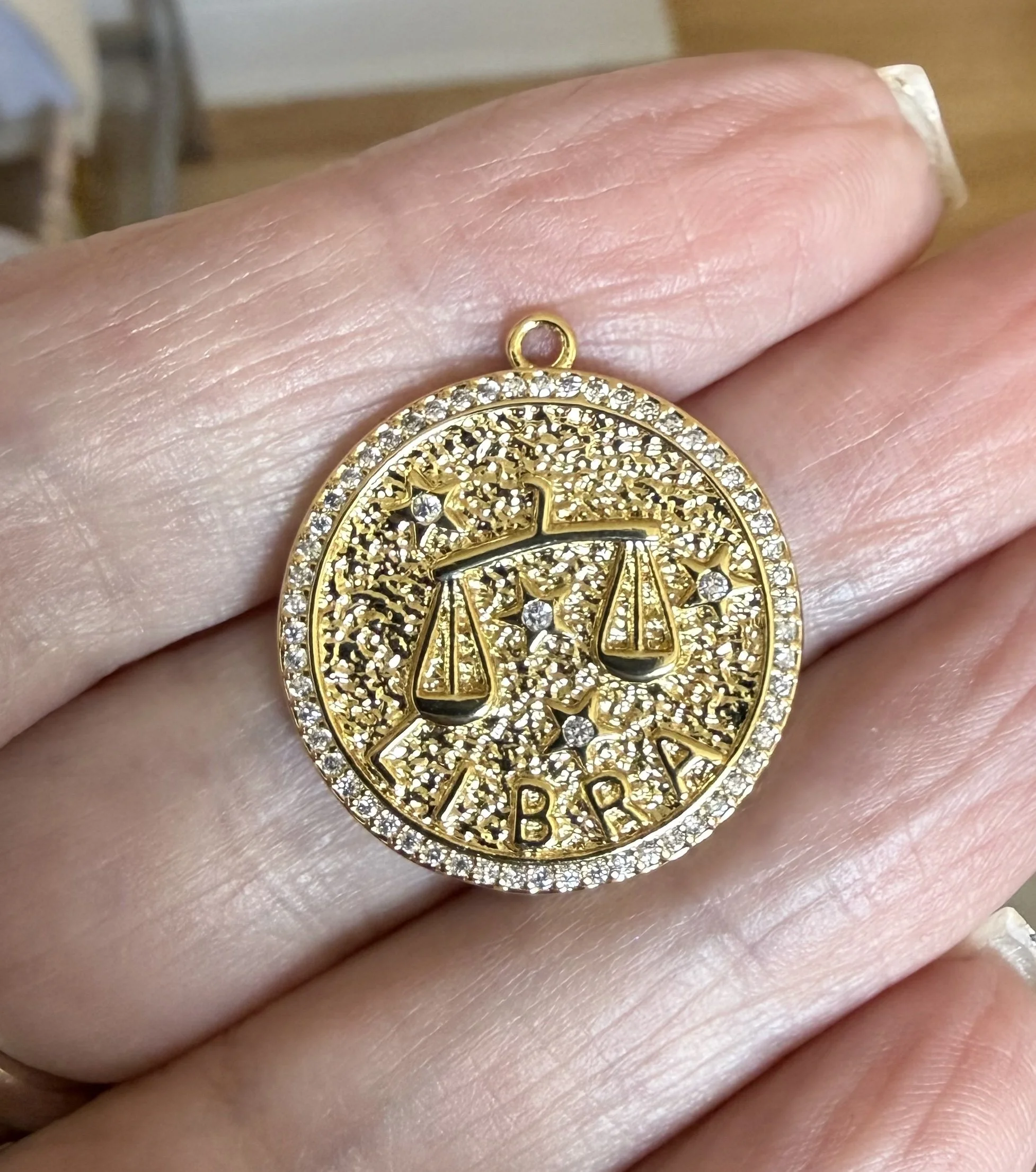 Libra Zodiac Pendant