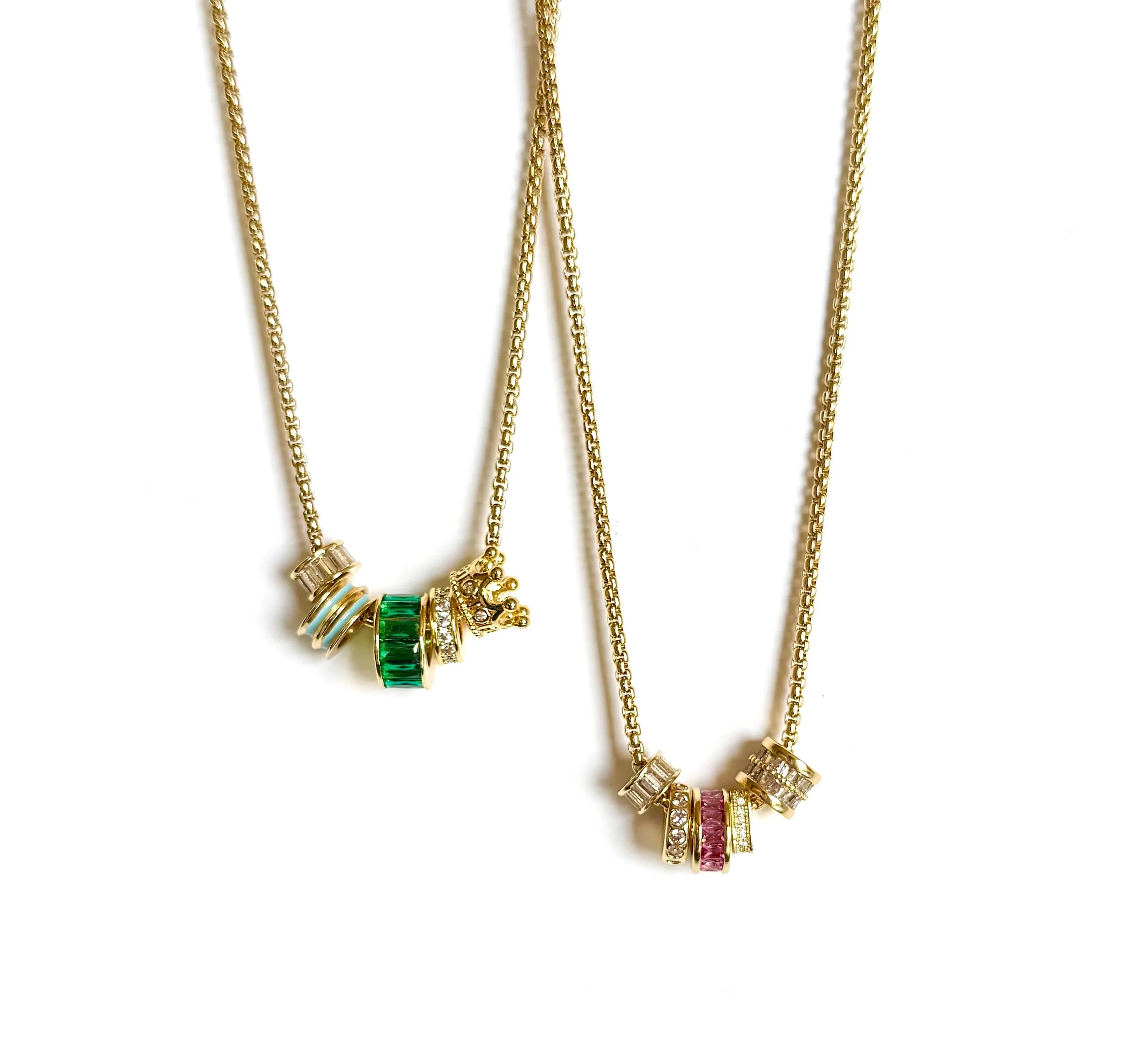 Rondelle Necklace a la Color