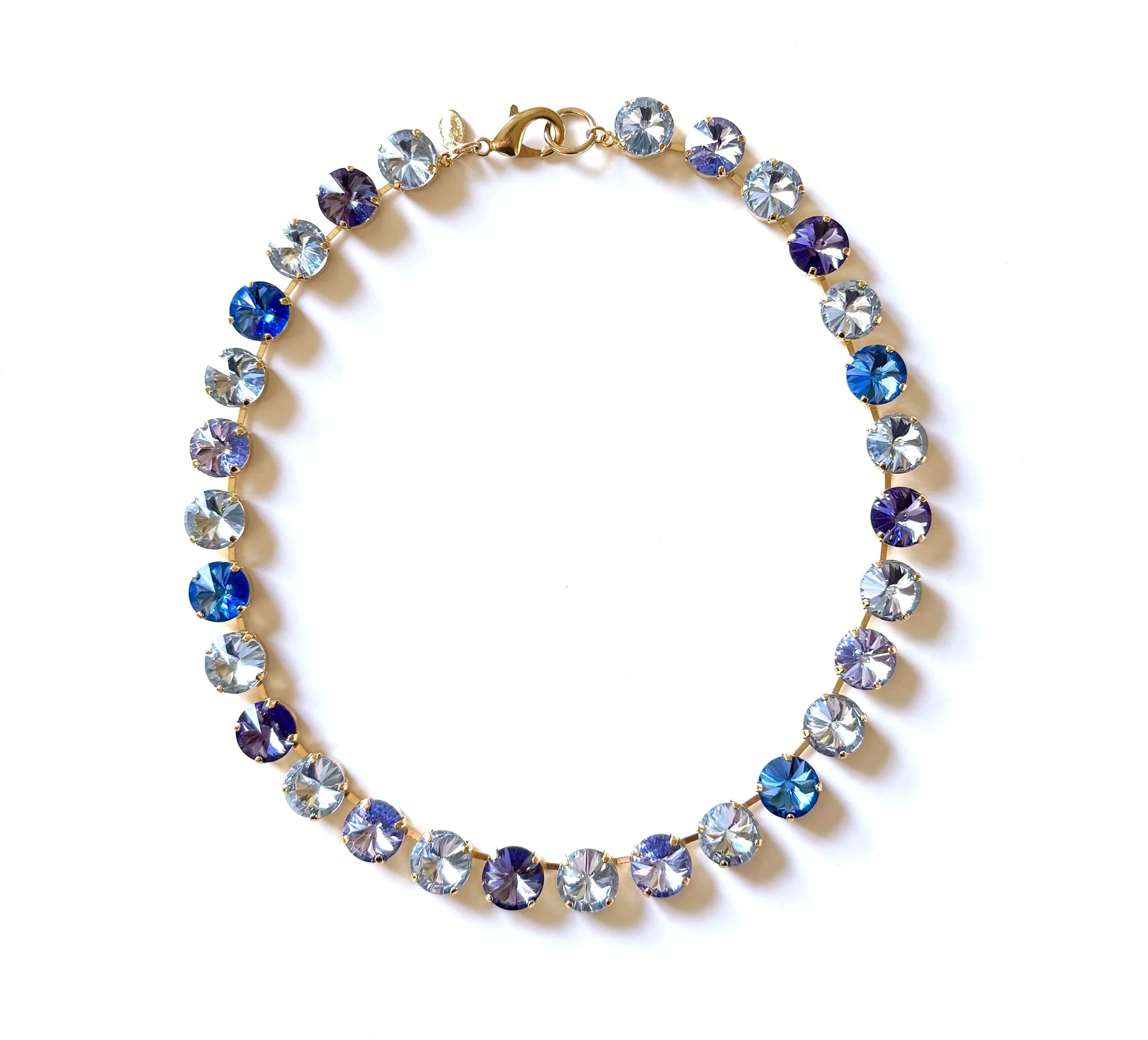 Candy Collar in Lilac Denim