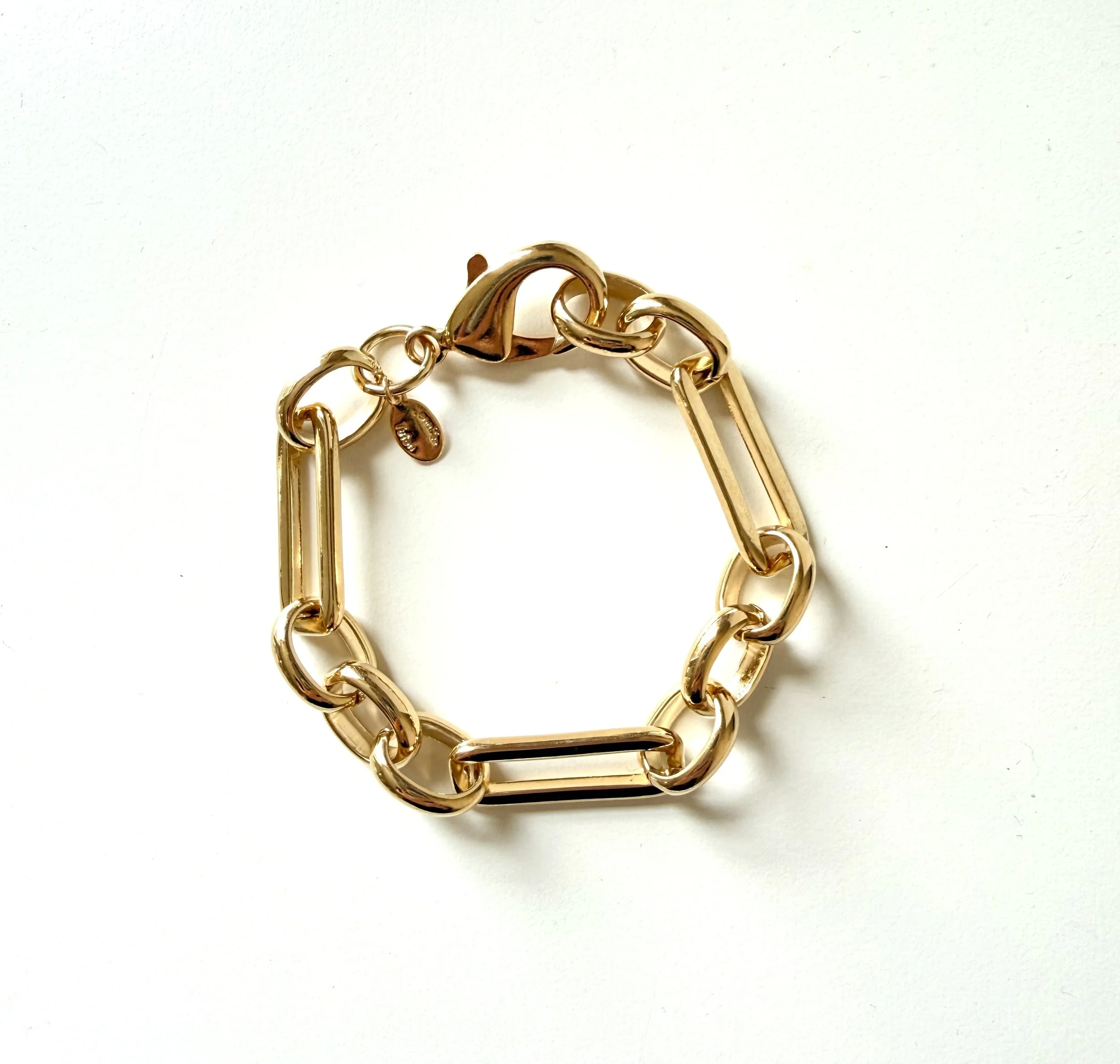 Large Loops & Links Bracelet