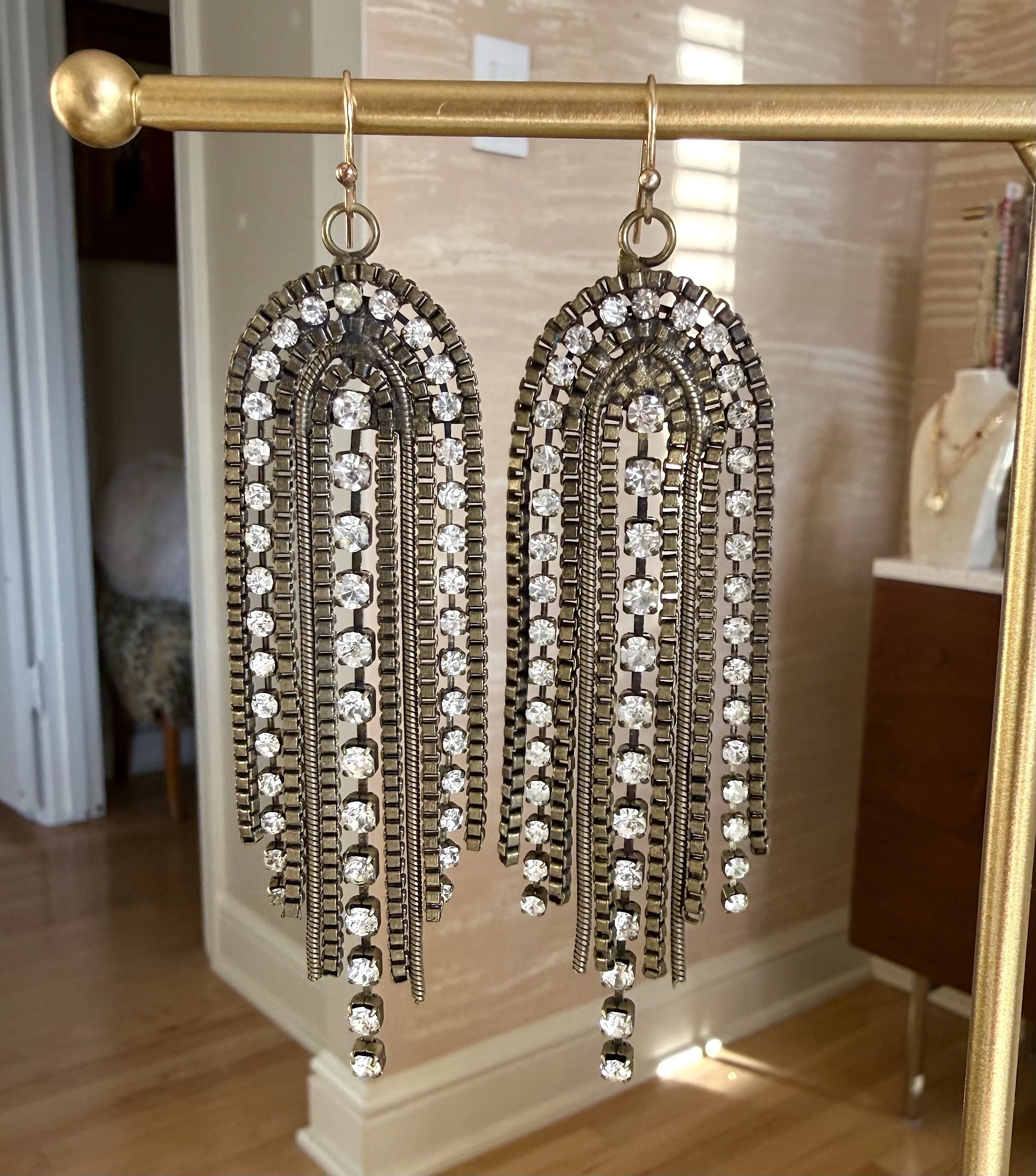 Vintage Chandelier Earrings