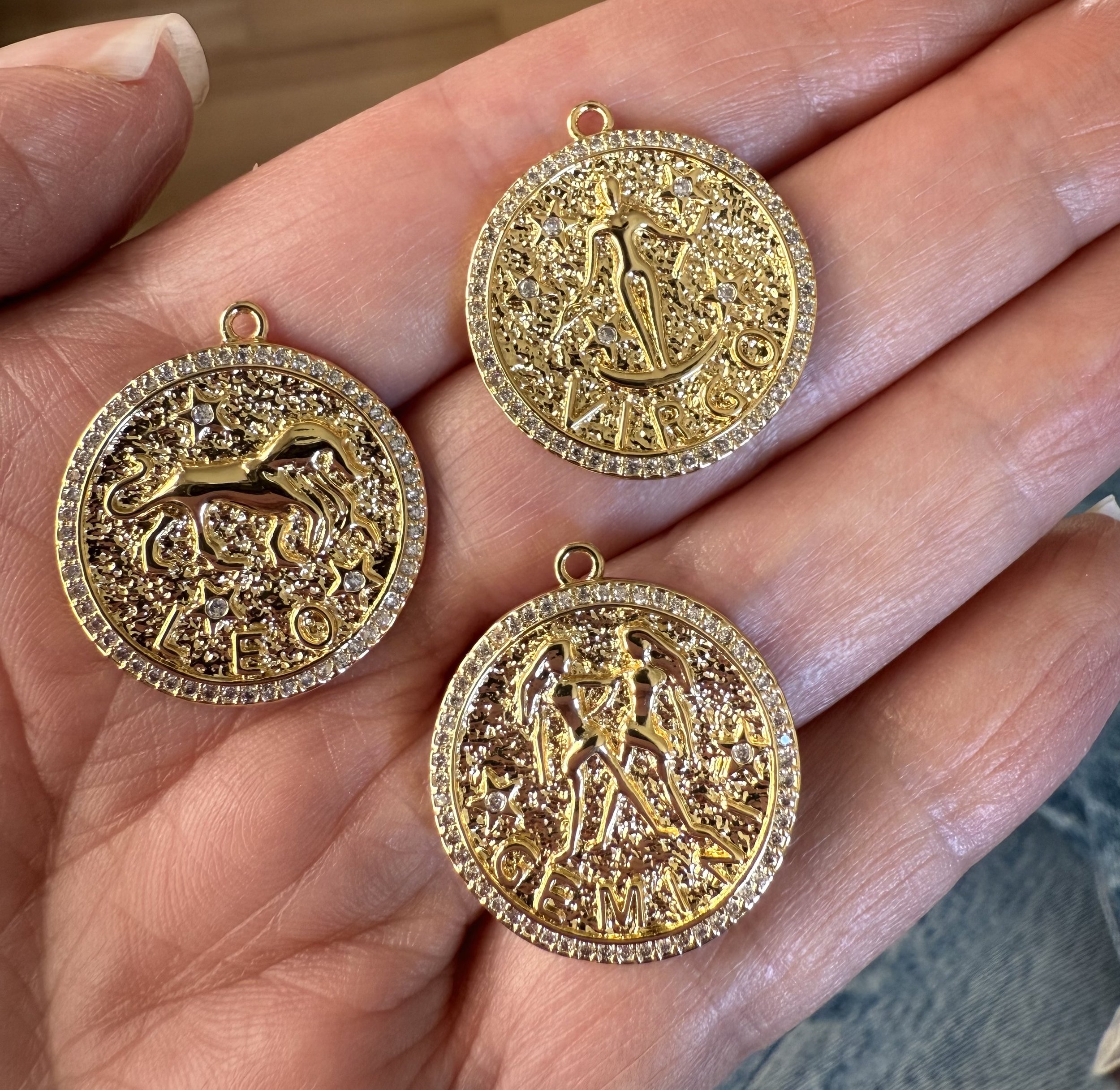 Virgo Zodiac Pendant