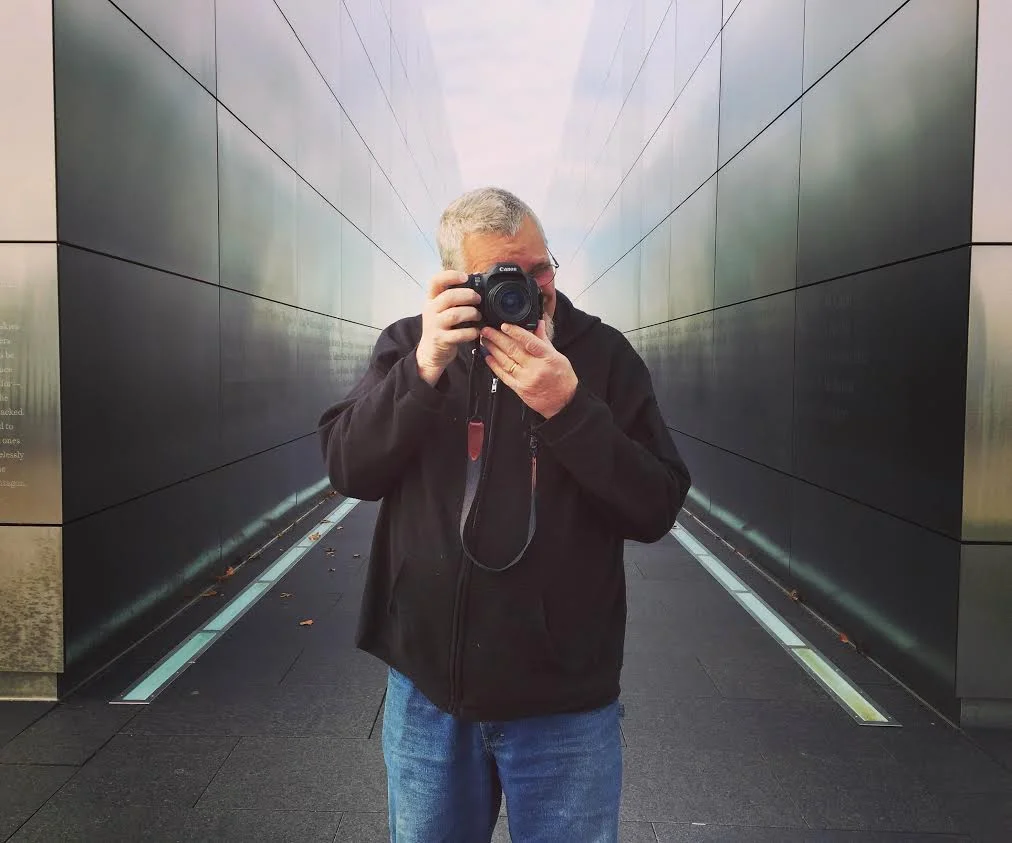 Bill Bayer in Liberty State Park (photo by Christian Niedan)