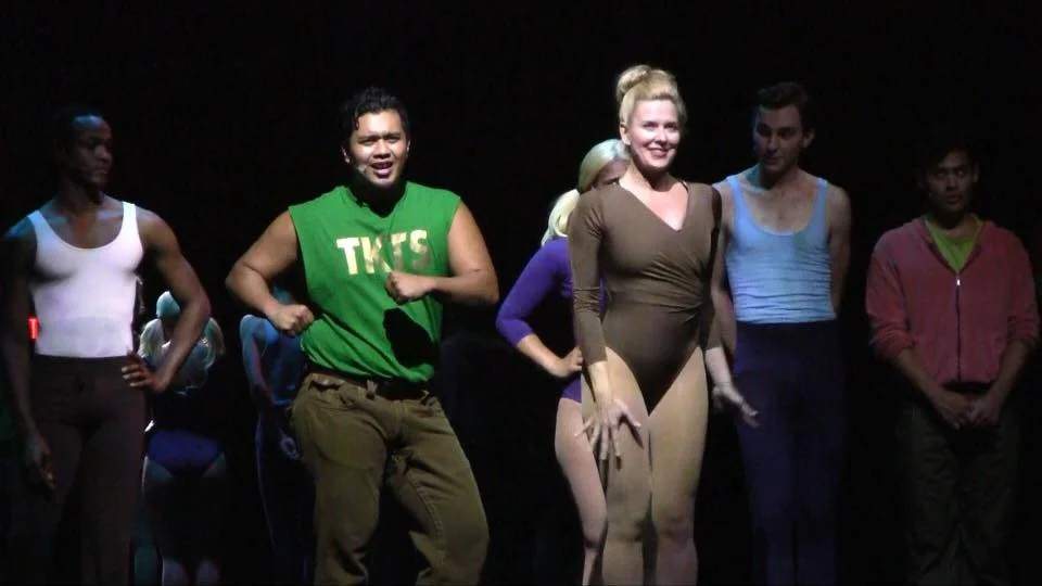 Halstead as Kristine in A Chorus Line