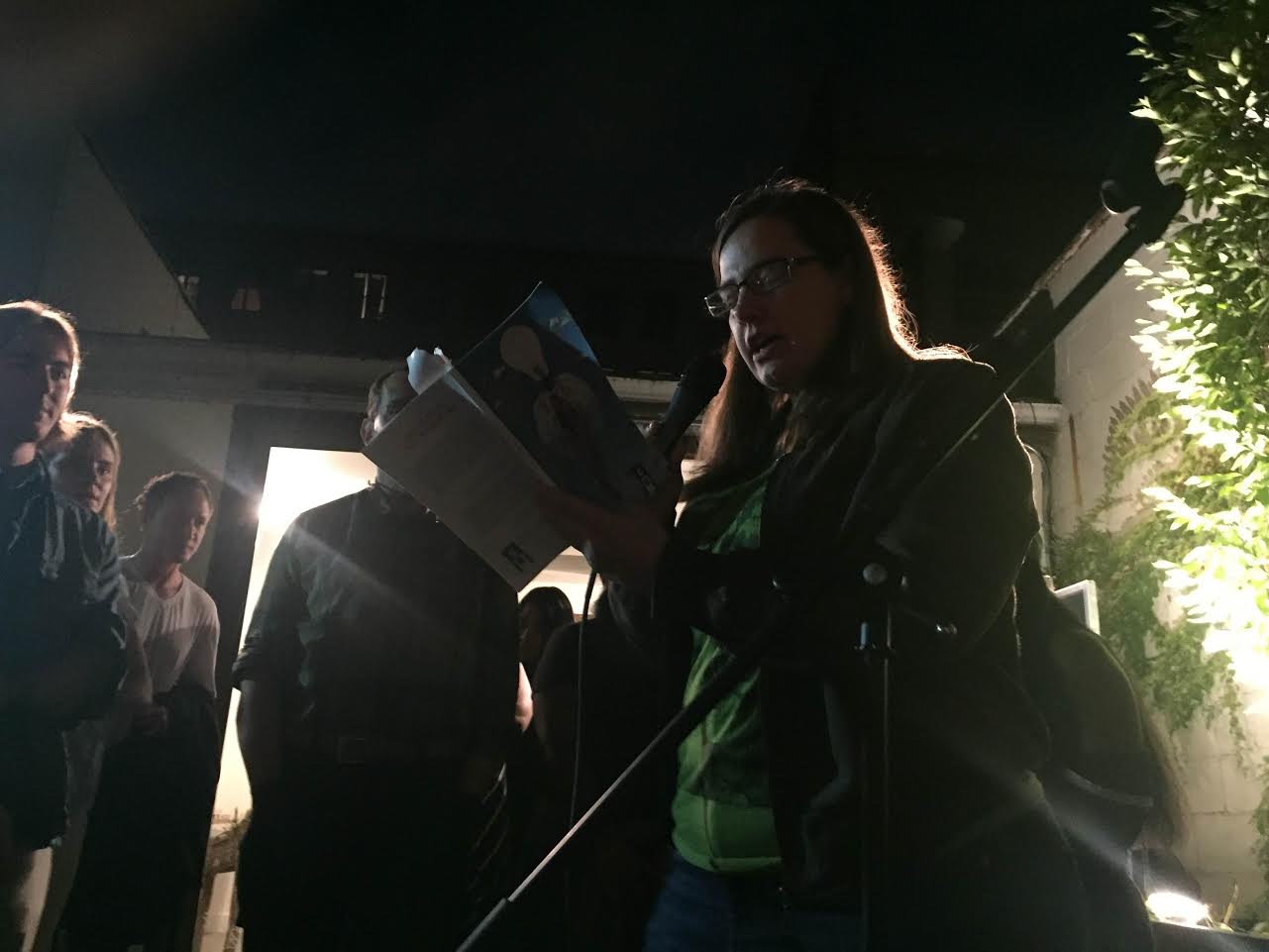 Annie Christain reads Tall as You Are Tall Between Them at a C&R Press live event
