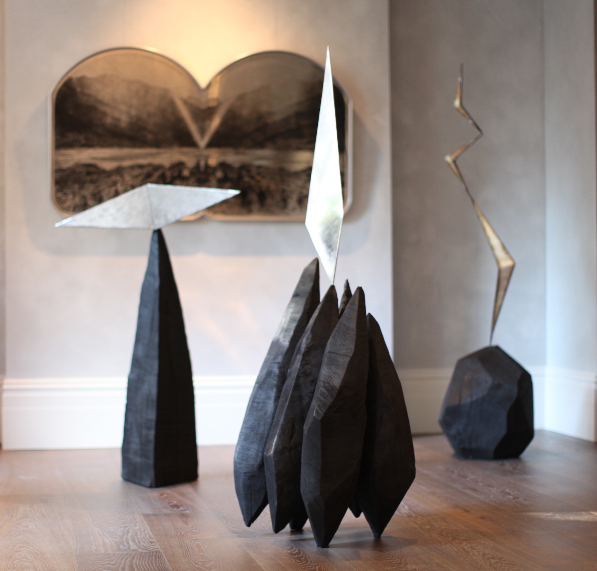 Between Night and Day, 2017, sculptures by Sol Bailey Barker, image courtesy of the artist
