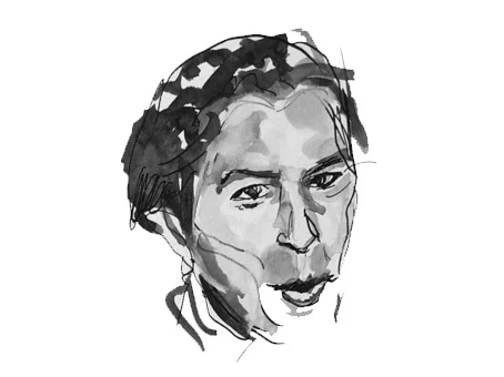 Author portrait by Arthur Johnstone