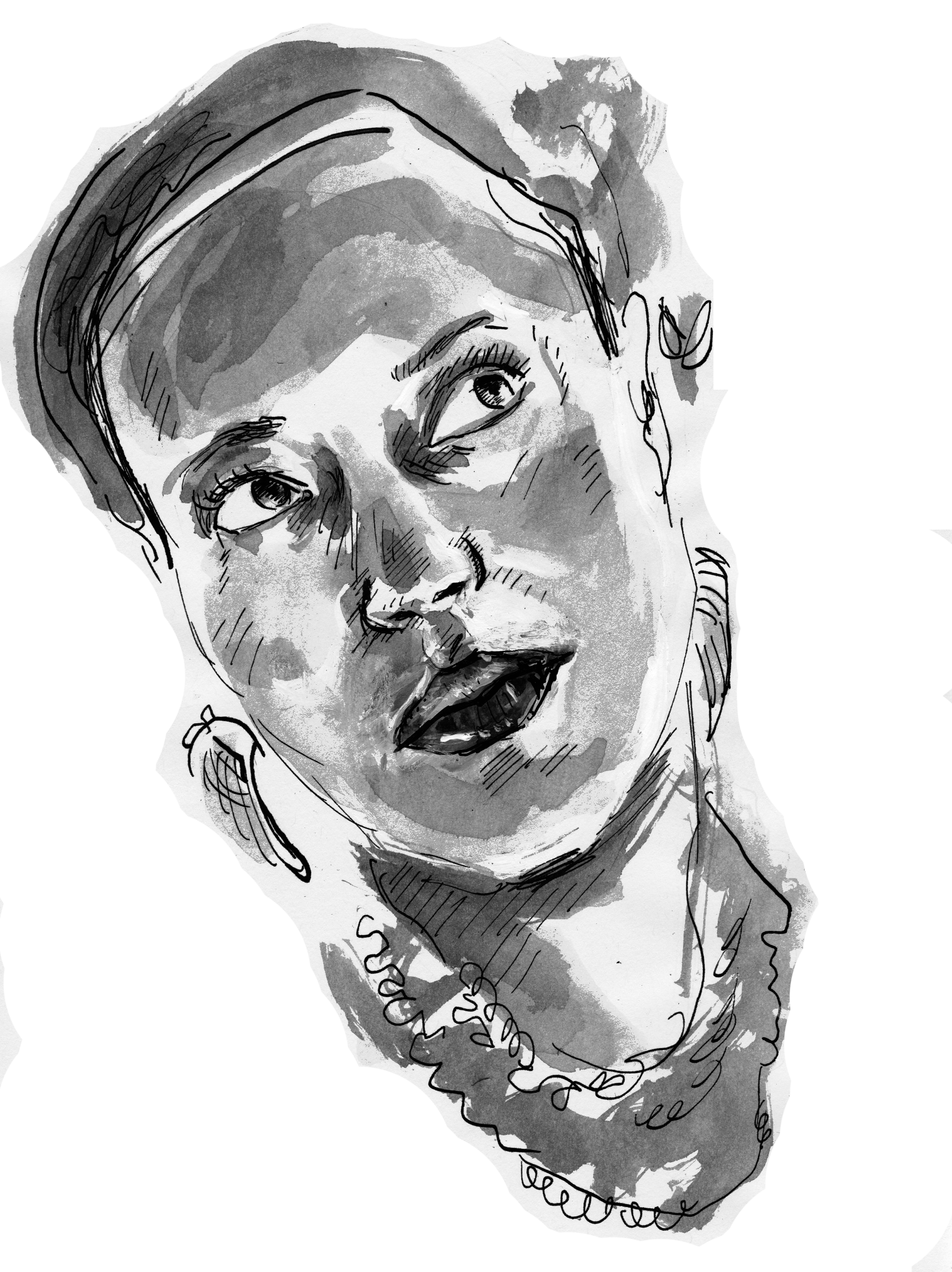 Author portrait by Arthur Johnstone