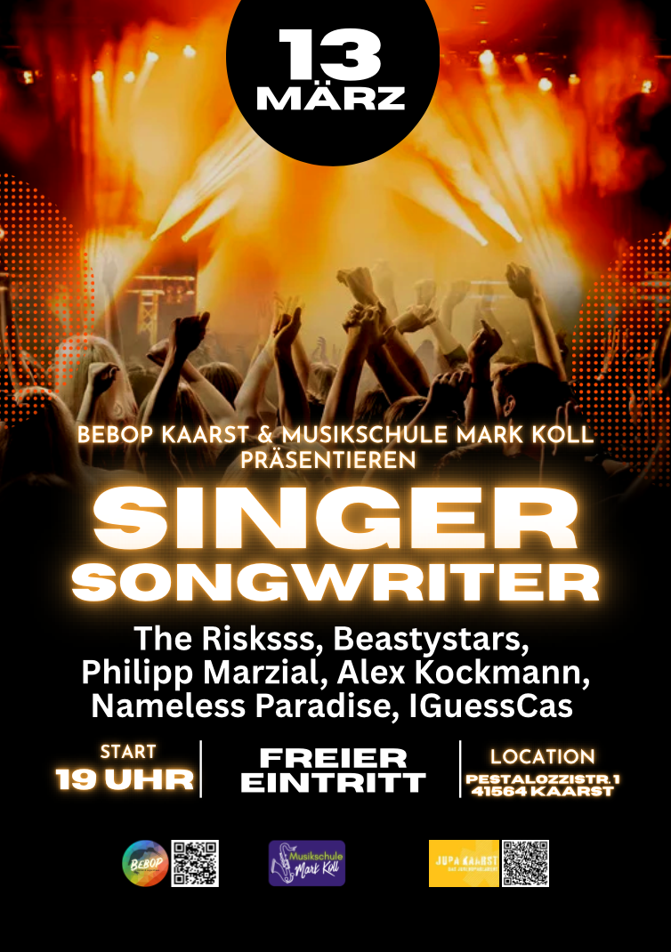 Singer Songwriter Konzert