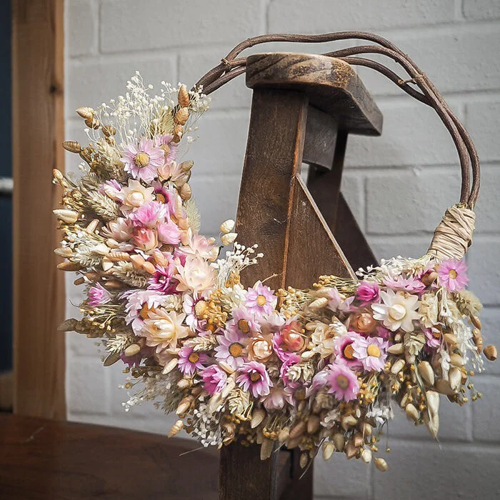 Everlasting Dried Flower Wreath Workshop The Forge