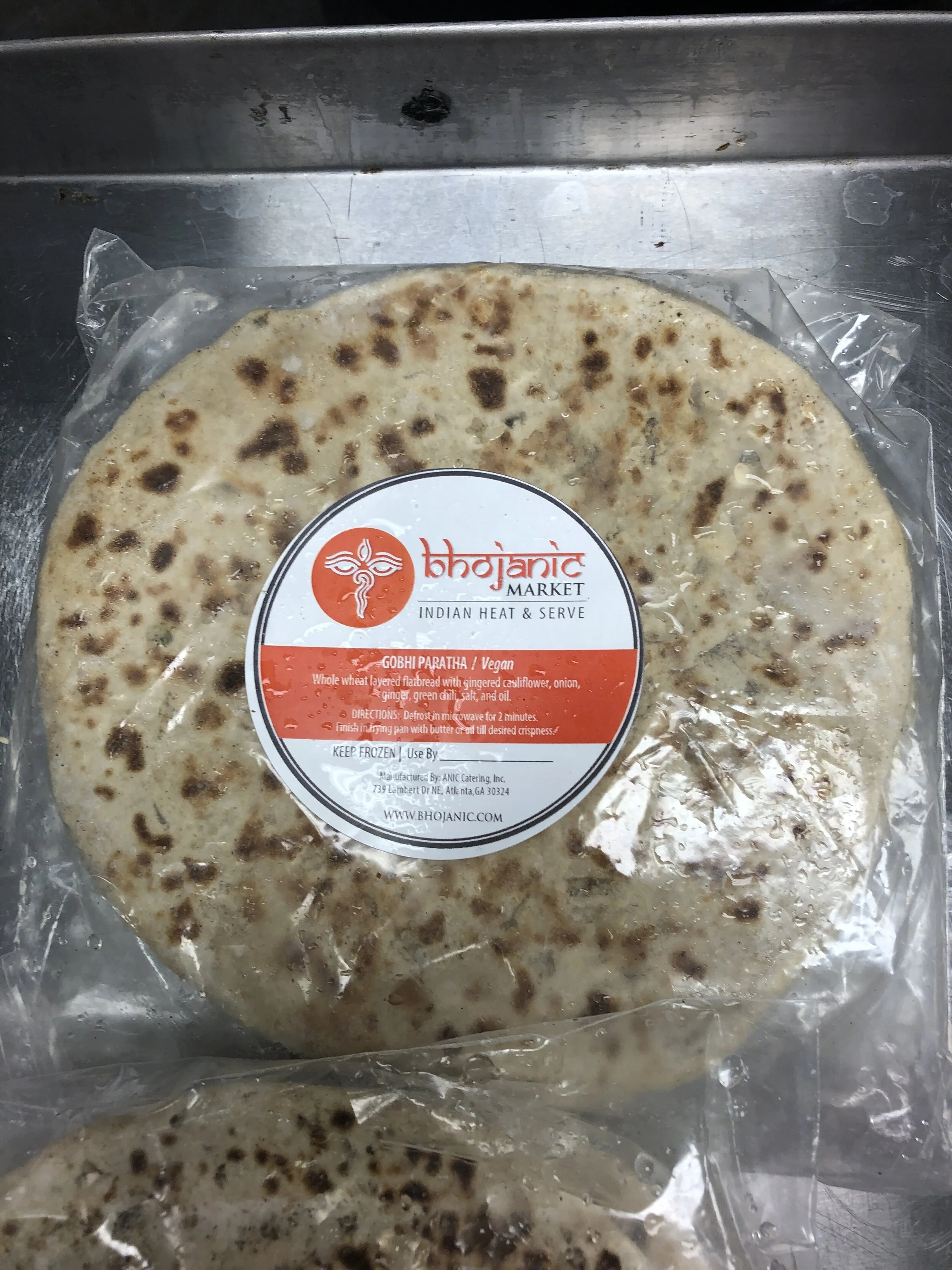 Gobhi Paratha Cauliflower stuffed Flatbread (5 pc) Frozen