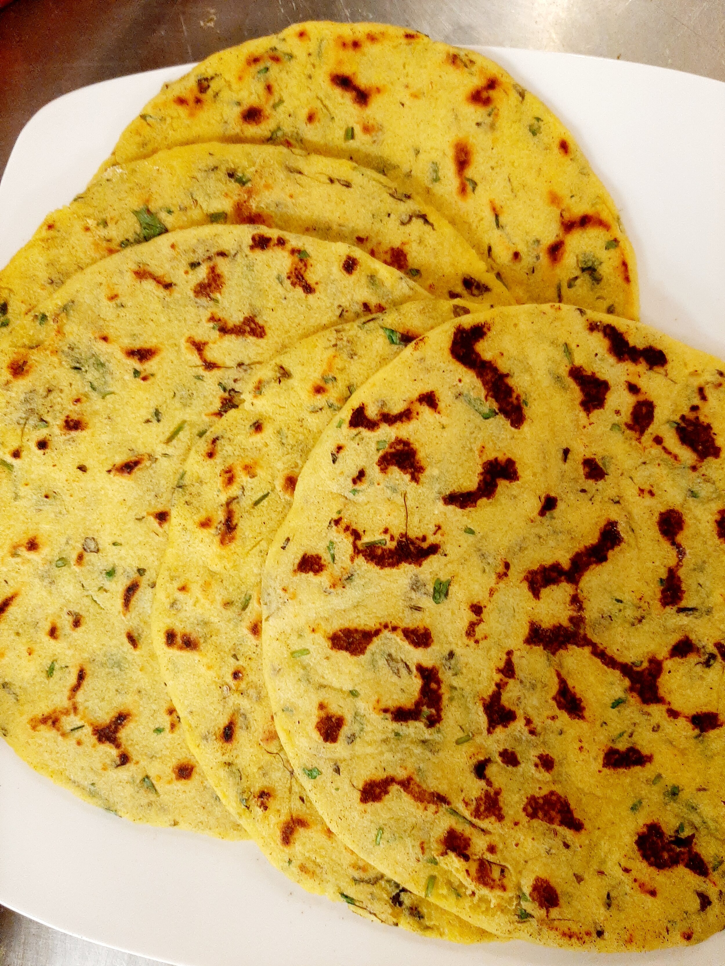 Makki ki Roti (5pk) Skillet Flat Cornbread