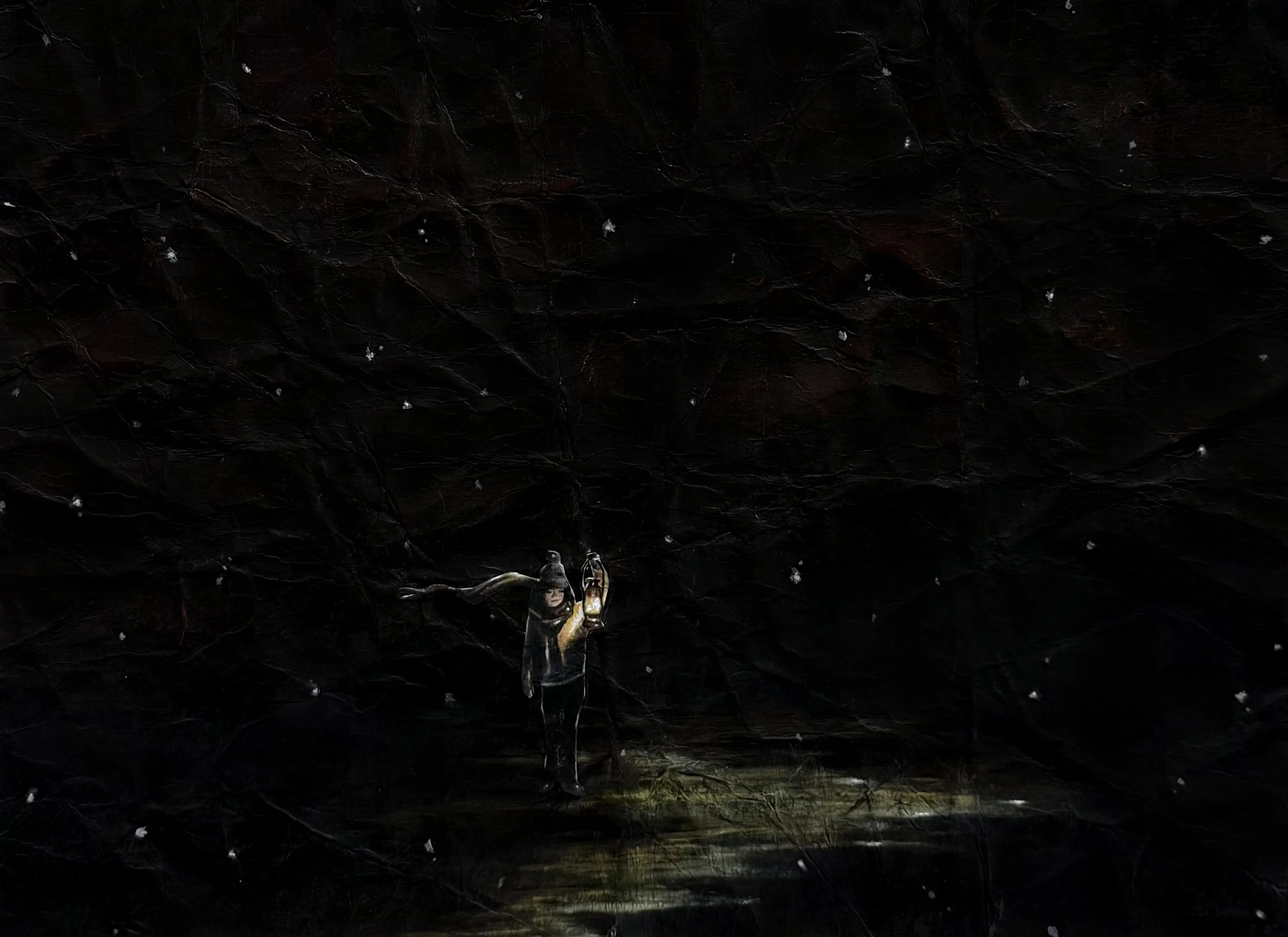 THE FIRST SNOW LIKE STARS