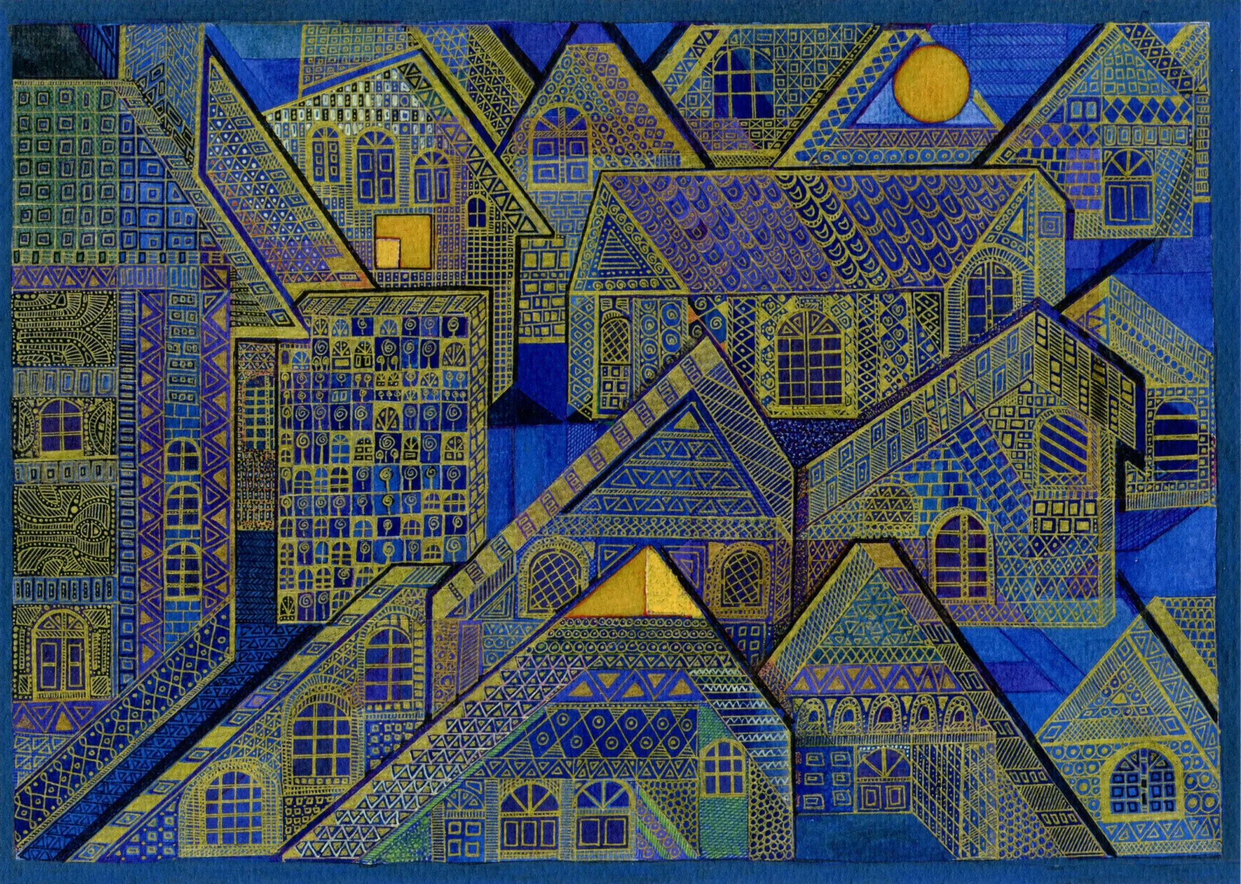 Gerhardt, Gillian 6a Construction VIIII Giclee print.