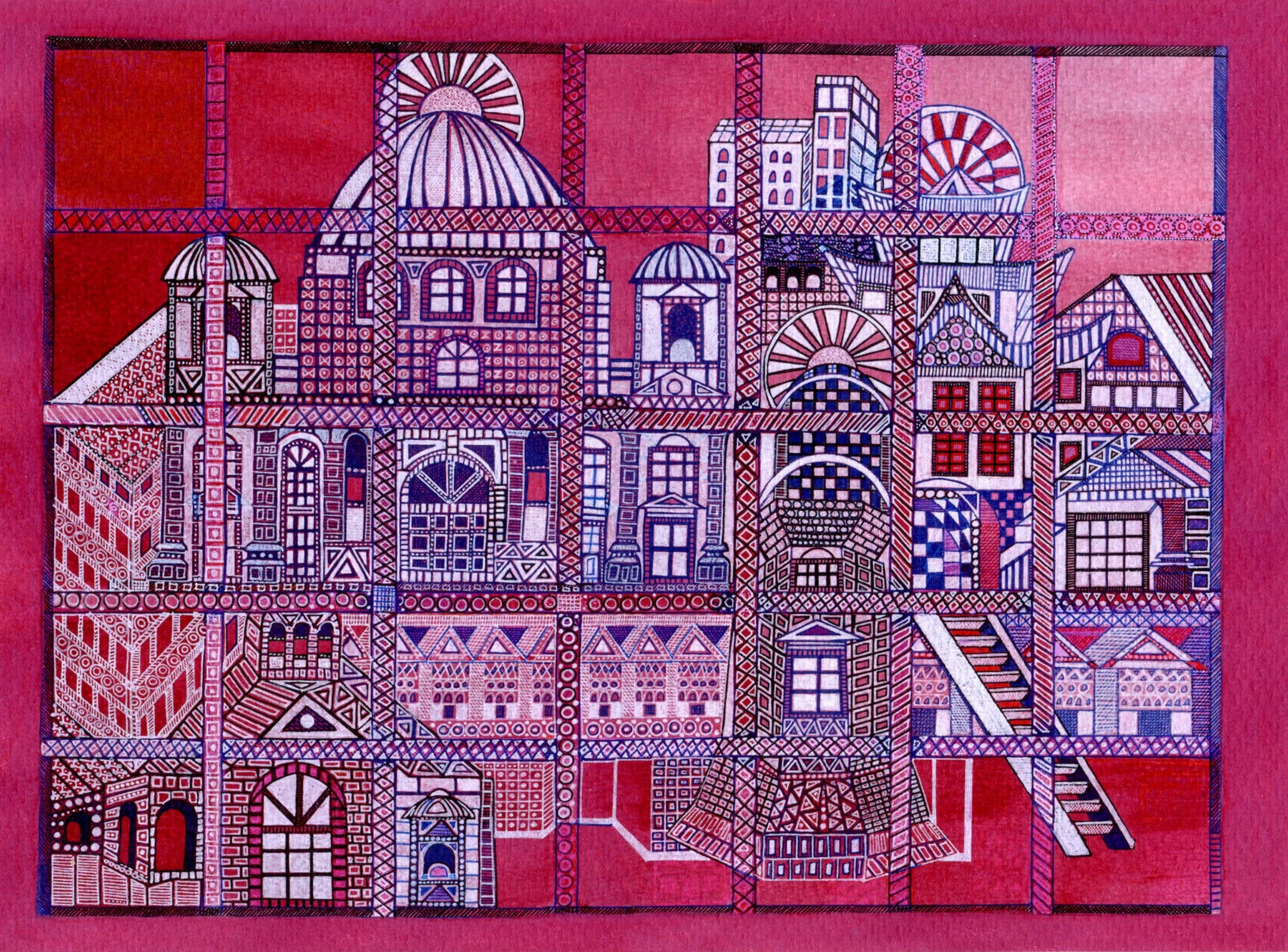 Gerhardt, Gillian 6b Construction VIII, Giclee print.
