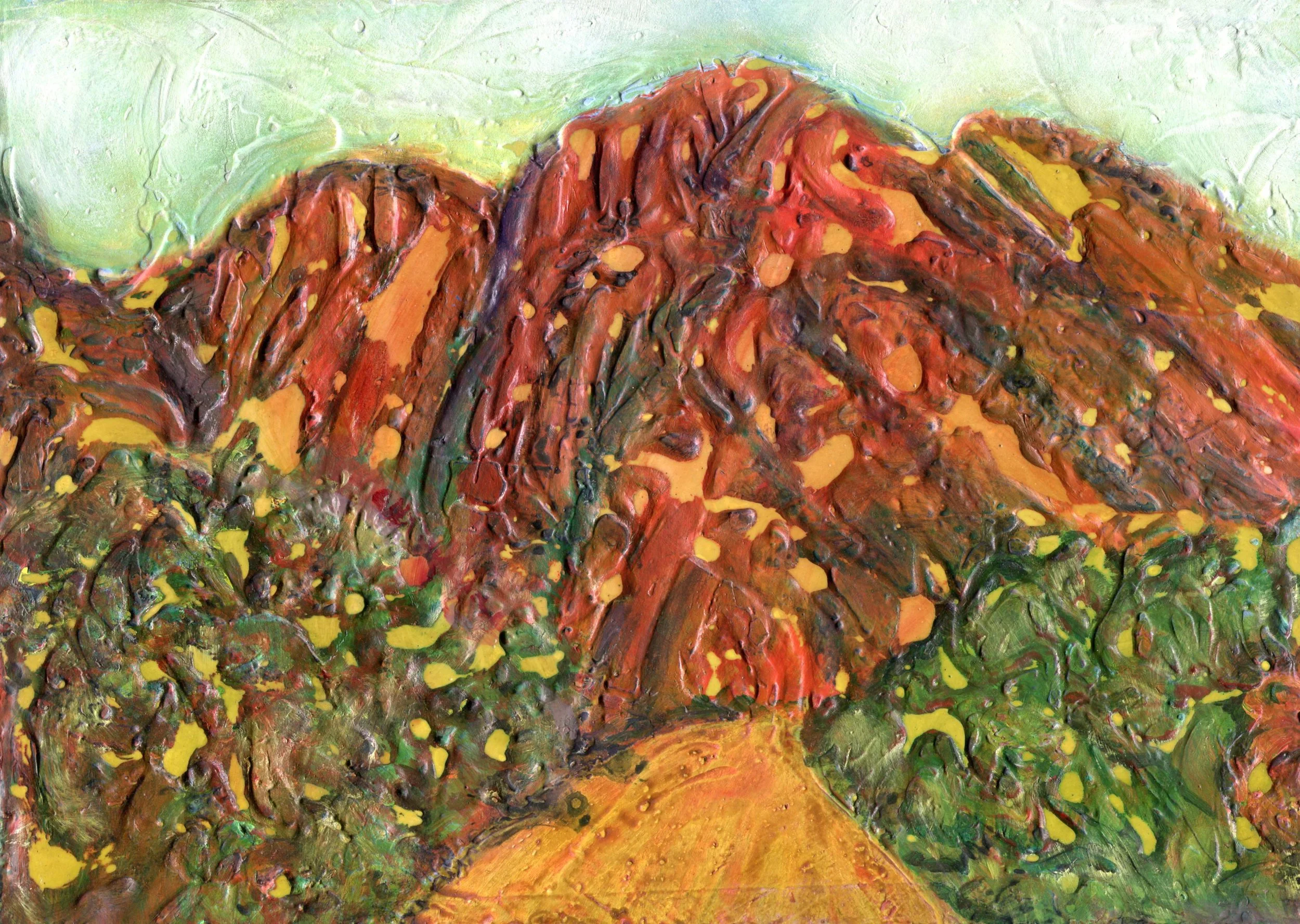 Physick, Sue 74b Baviaanskloof, Mixed media on board.