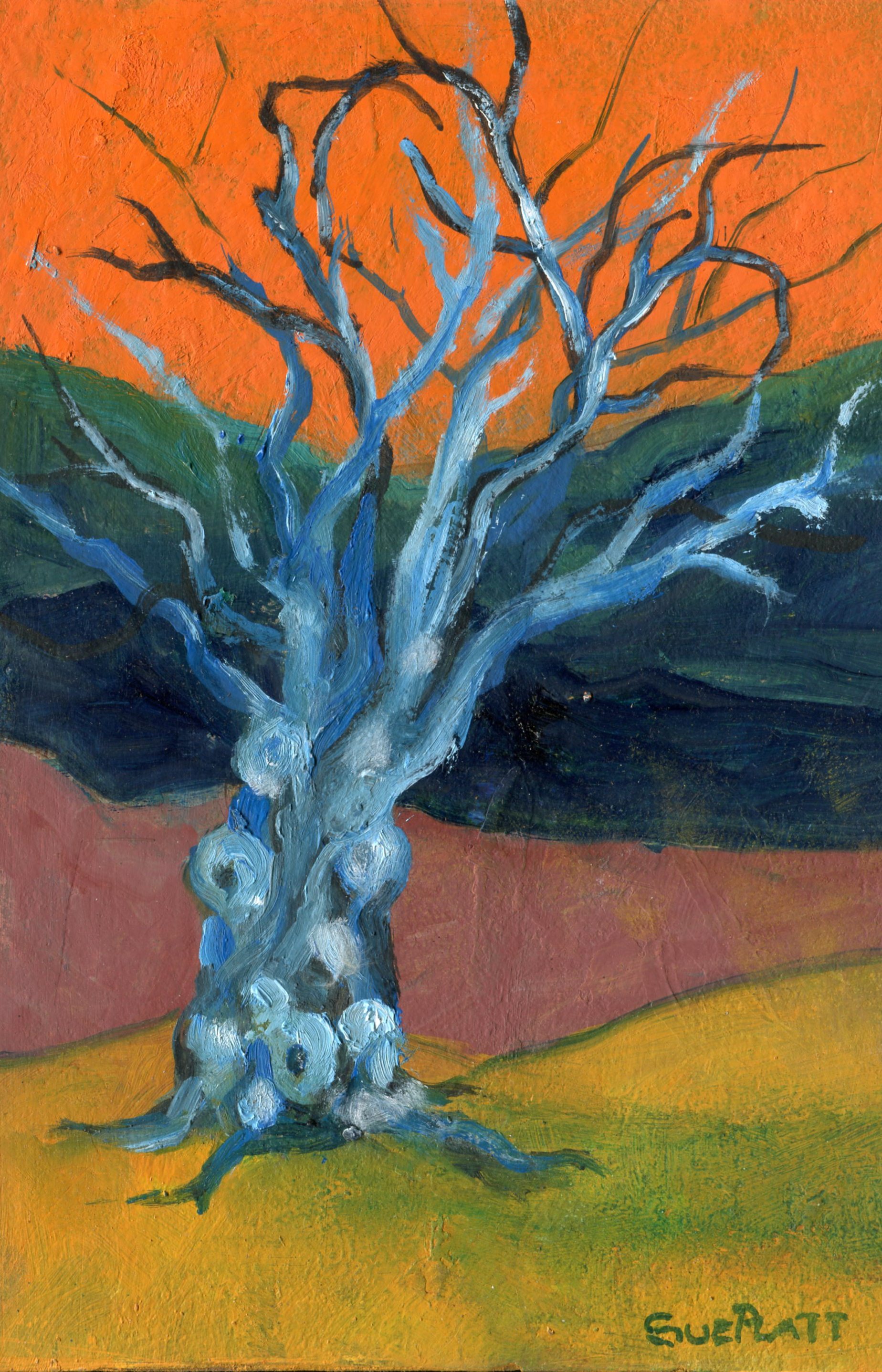 Platt, Sue 44a The Ancestor Tree, Oil on board.