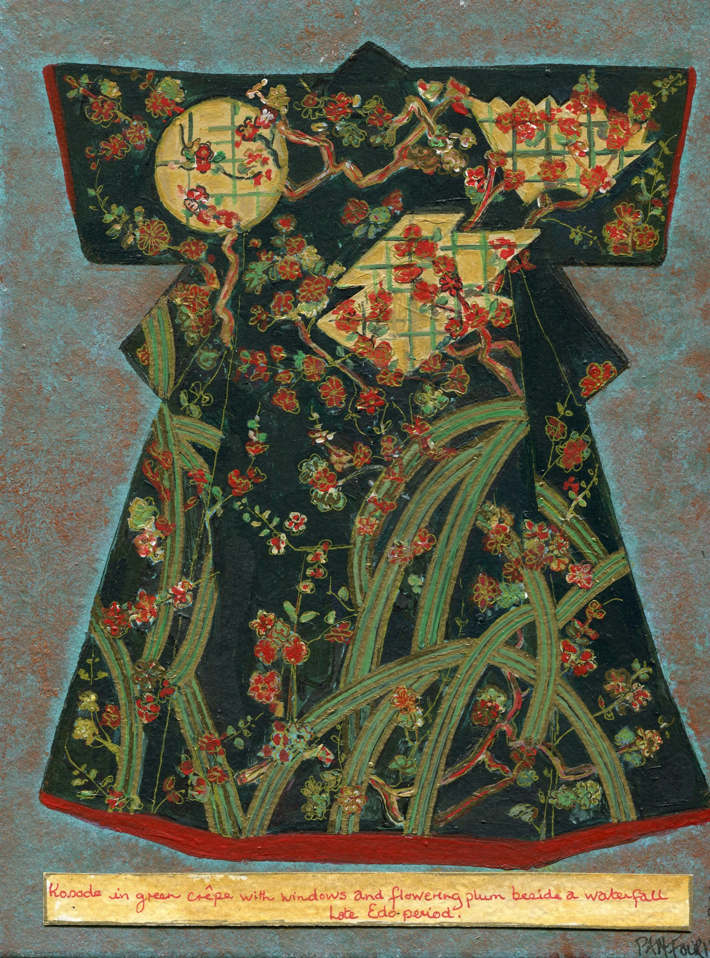 25a Fourie, Pamela Mary- Kimono,Acrylic and pen.jpg