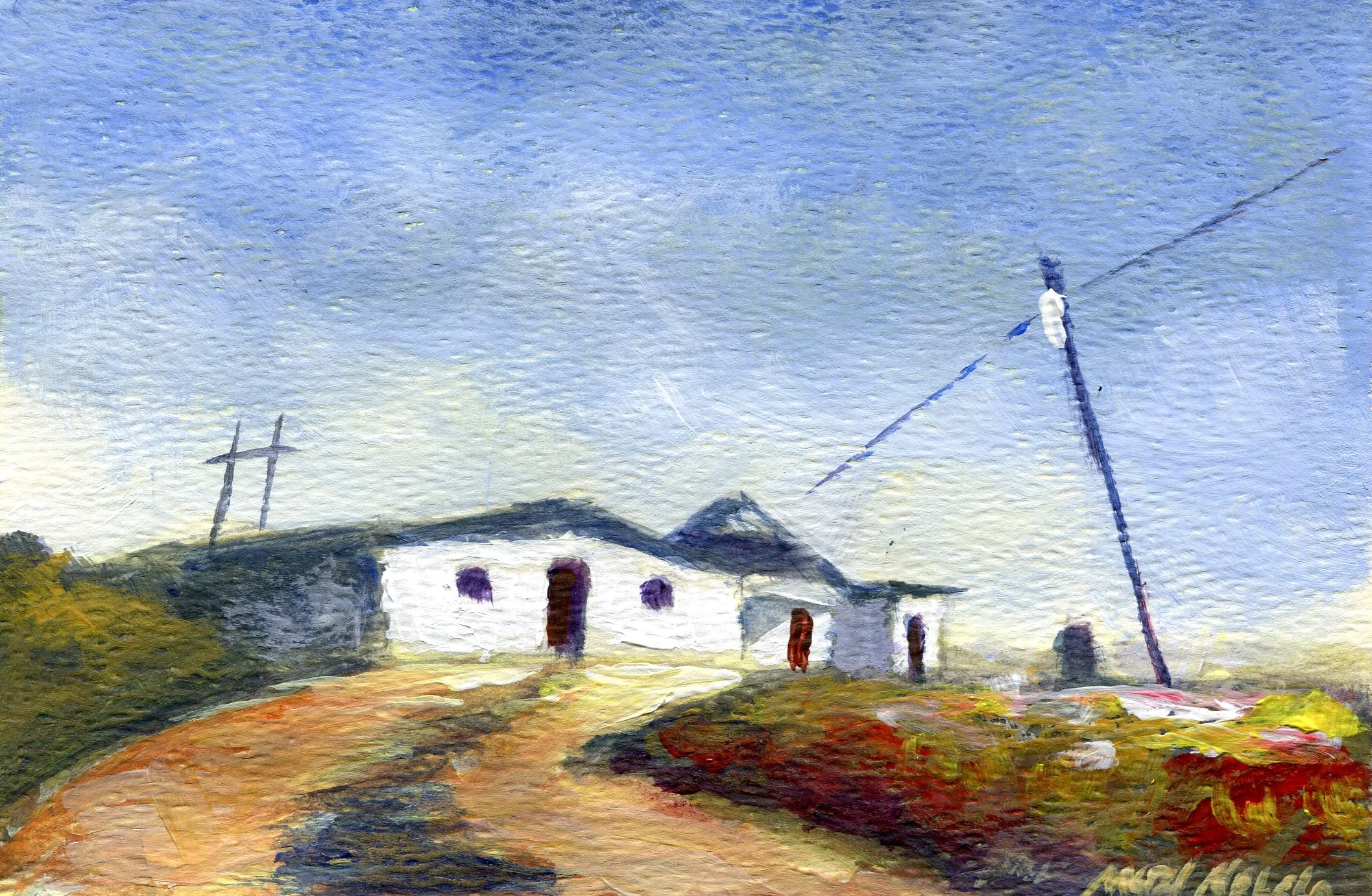 37b Ndlela, Muzikayise-White House,mixed media.jpg