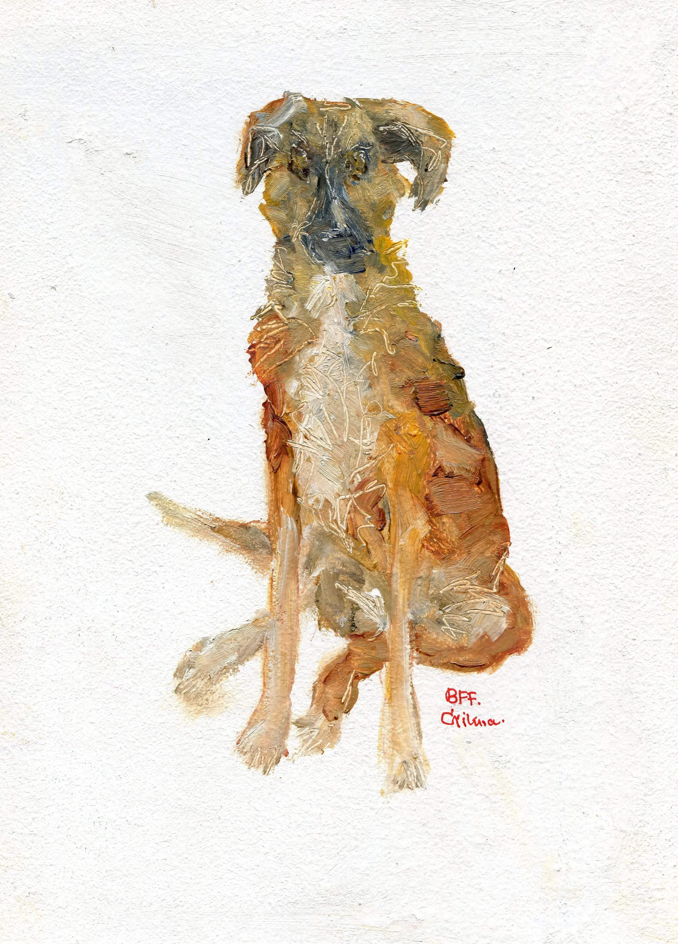 44 Richardson, Chritina-Best Friend Forever,Oil.jpg