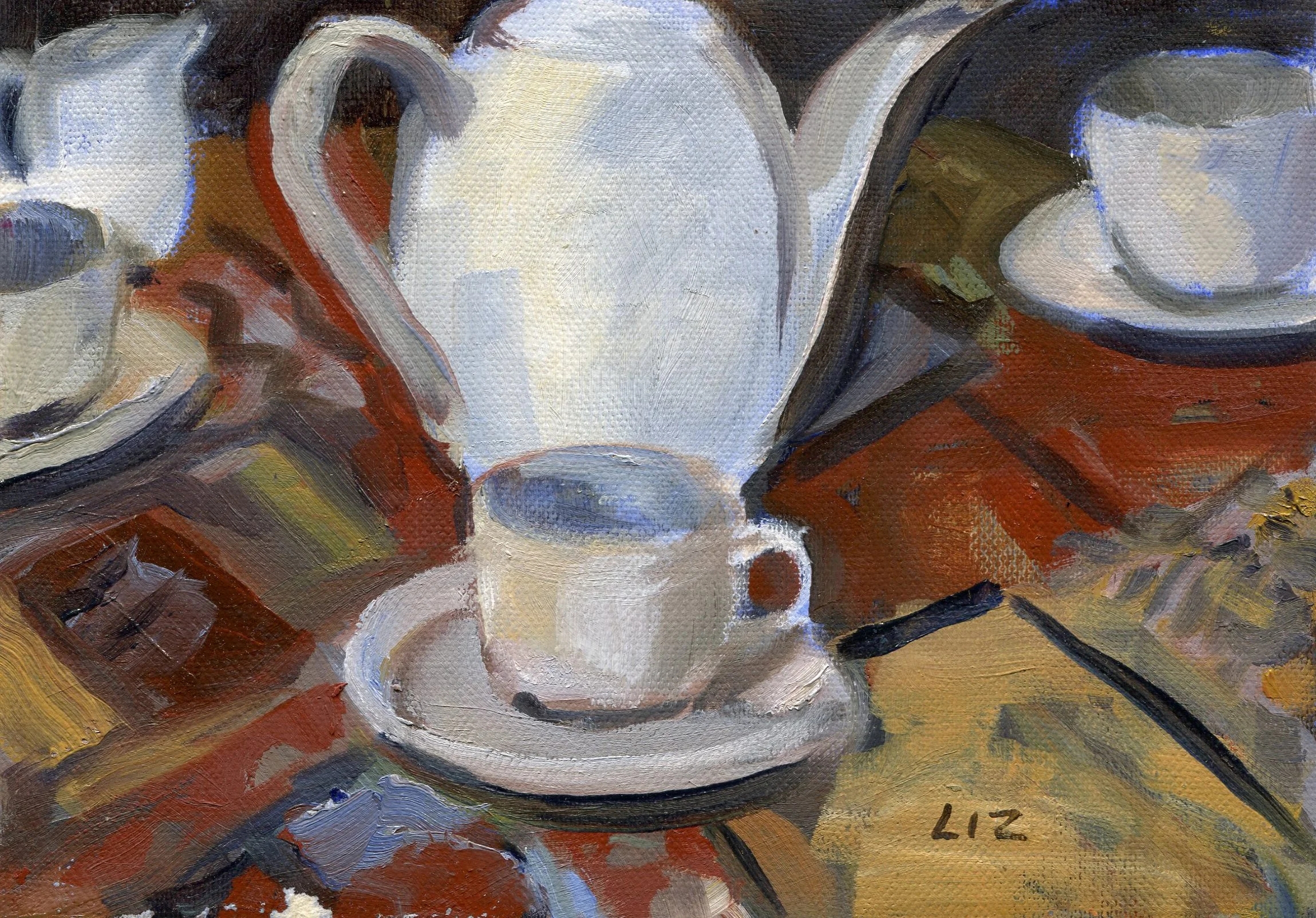 46a Speight,Elizabeth- Tea-Set 1, Oil.jpg