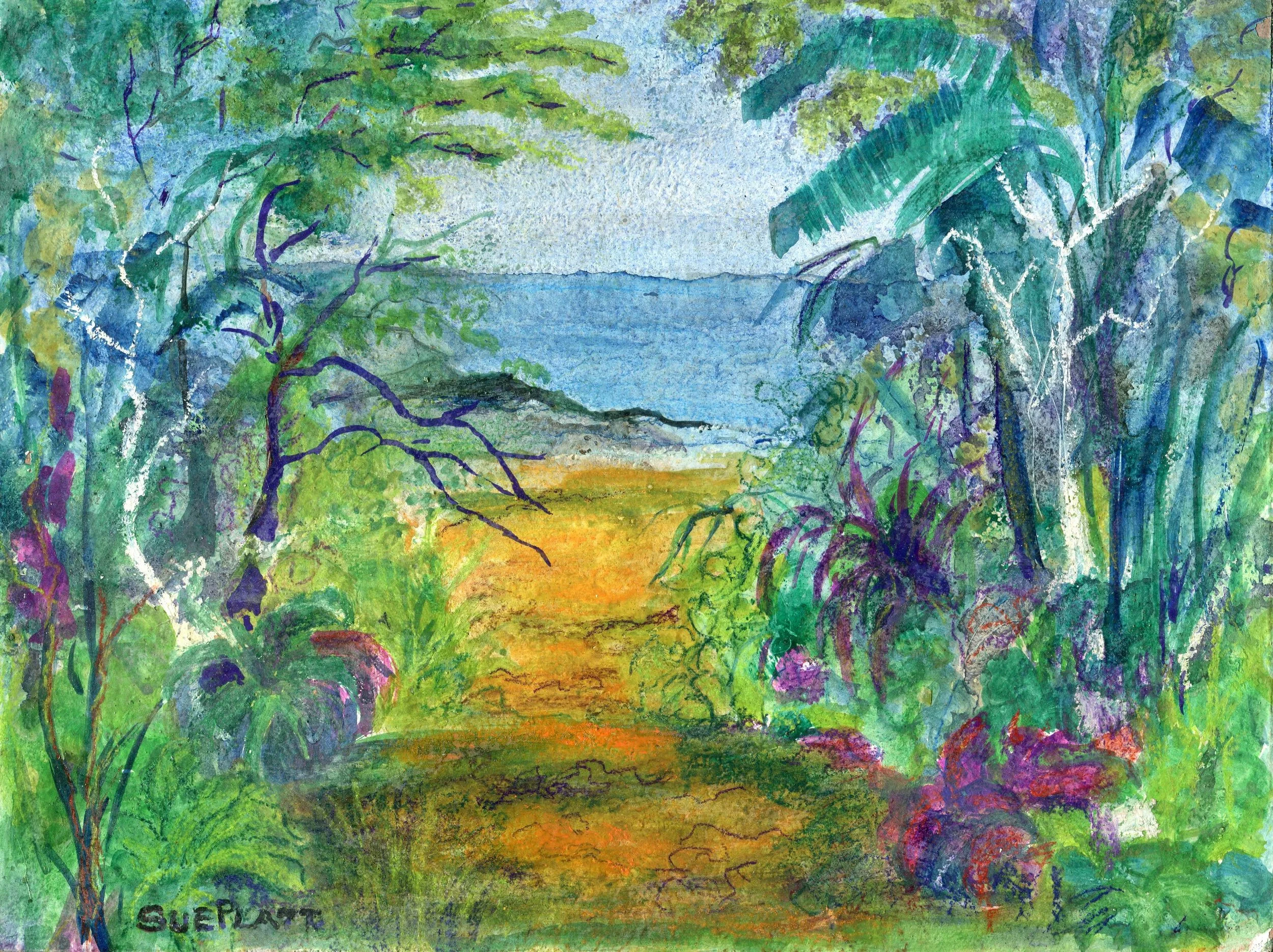 56a Platt, Sue- Beach Path, Mixed Media.jpg