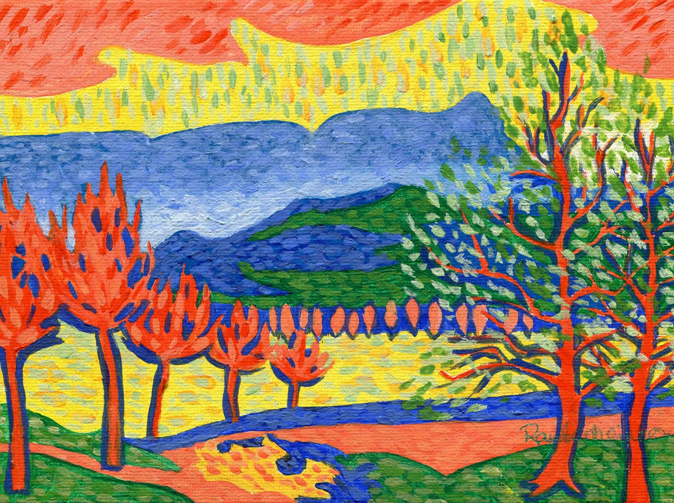 93b Raubenheimer,N.A. Inhluzane After Derain, Acrylic on Canvass.jpg