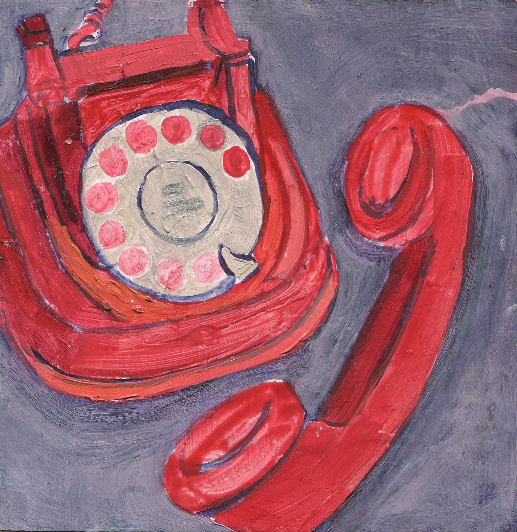 95c Spencer, Faye - Untitled, Oil on board..jpg