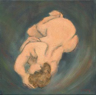 4c Comrie,Moray- Nude C,Oil on canvass.jpg