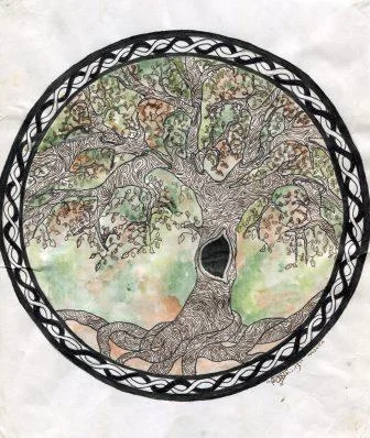 26c Rouillard, Andrea- Fantasy Tree, Water colour, Ink.jpg